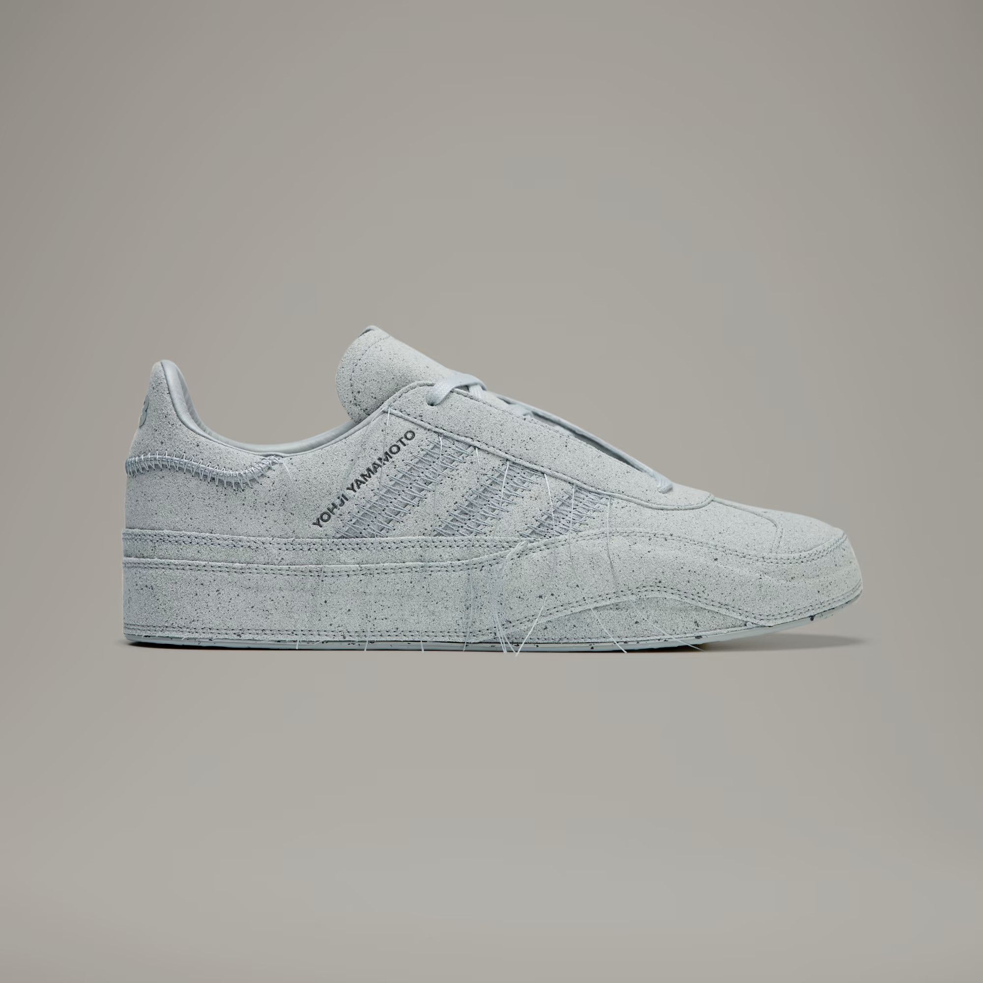 Adidas × Y-3 o1mle0426 Gazelle Clear Low-Top Sneakers in Gray Size US 8.5 / EU 41-42 - 1 Thumbnail