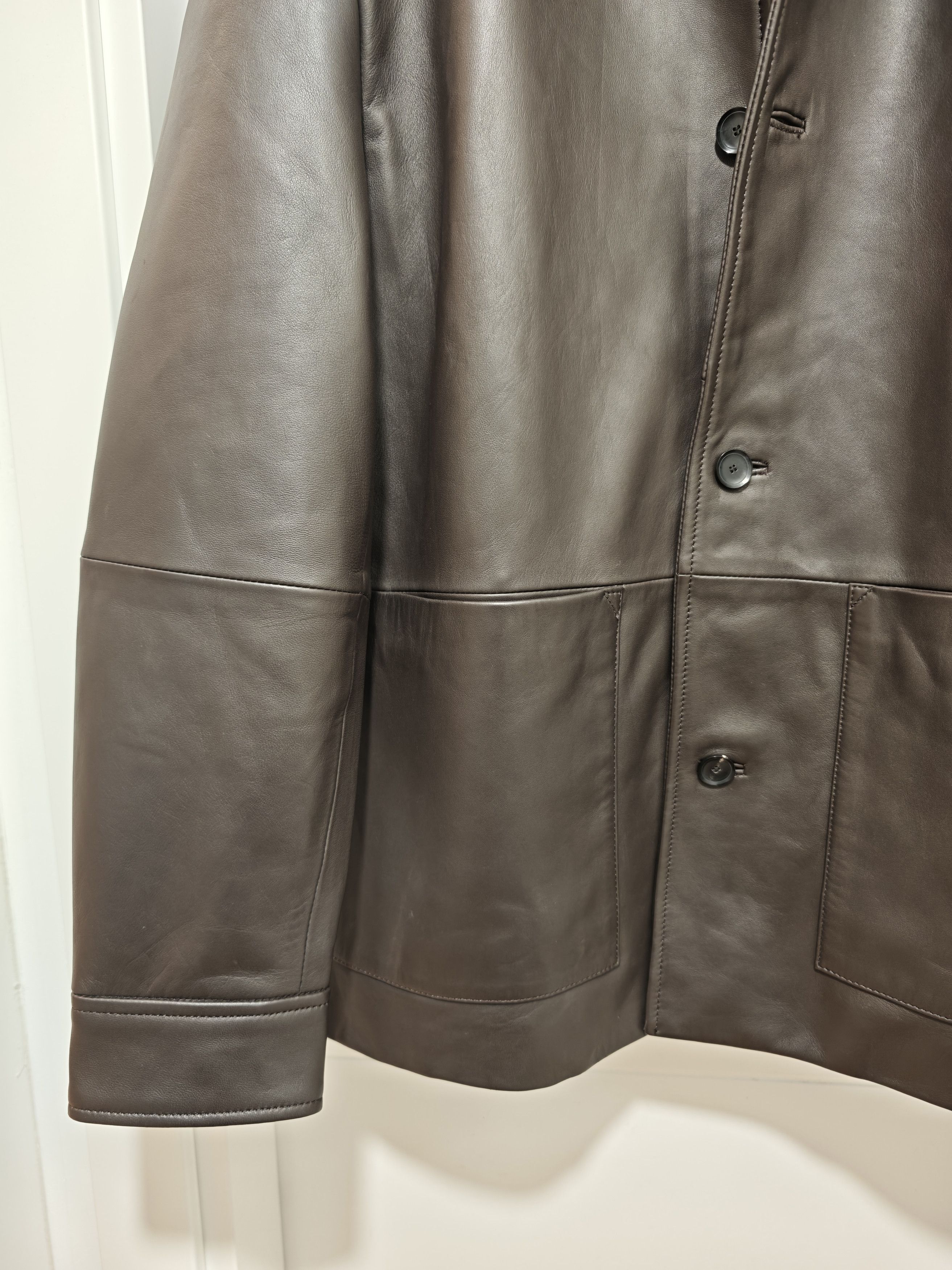 Zara ZARA - Leather Jacket - Size M Size US M / EU 48-50 / 2 - 3 Thumbnail