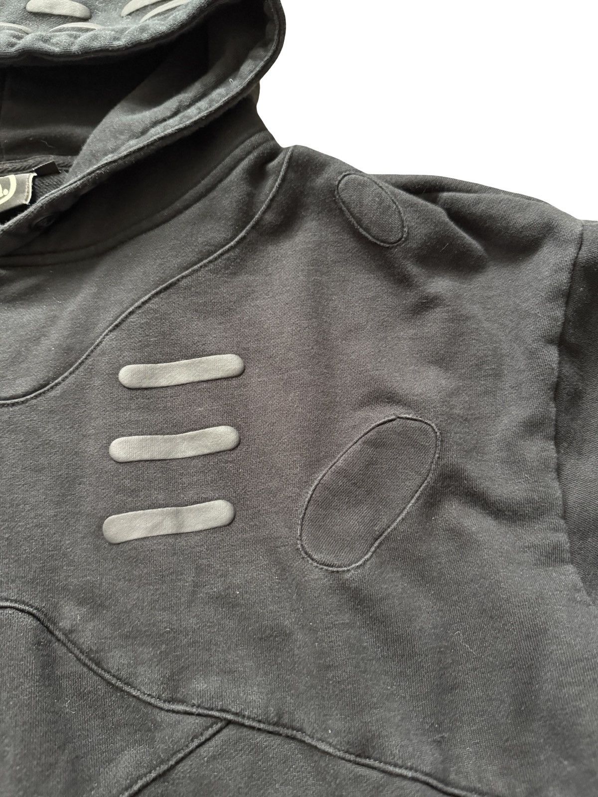 HIDDEN Hidden NY Hoodie Mens M Black Tactical Panel Graphic Sweater Size US M / EU 48-50 / 2 - 5 Thumbnail