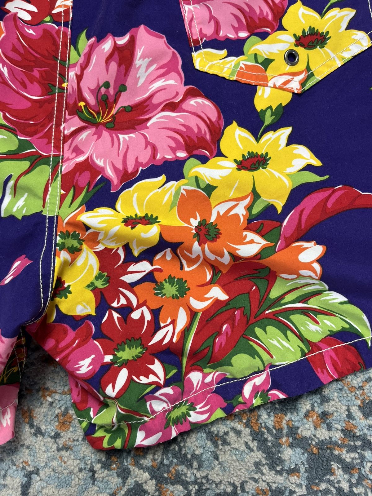 Polo Ralph Lauren Vintage 00s Polo Ralph Lauren floral print shorts old money Size US 36 / EU 52 - 14 Thumbnail