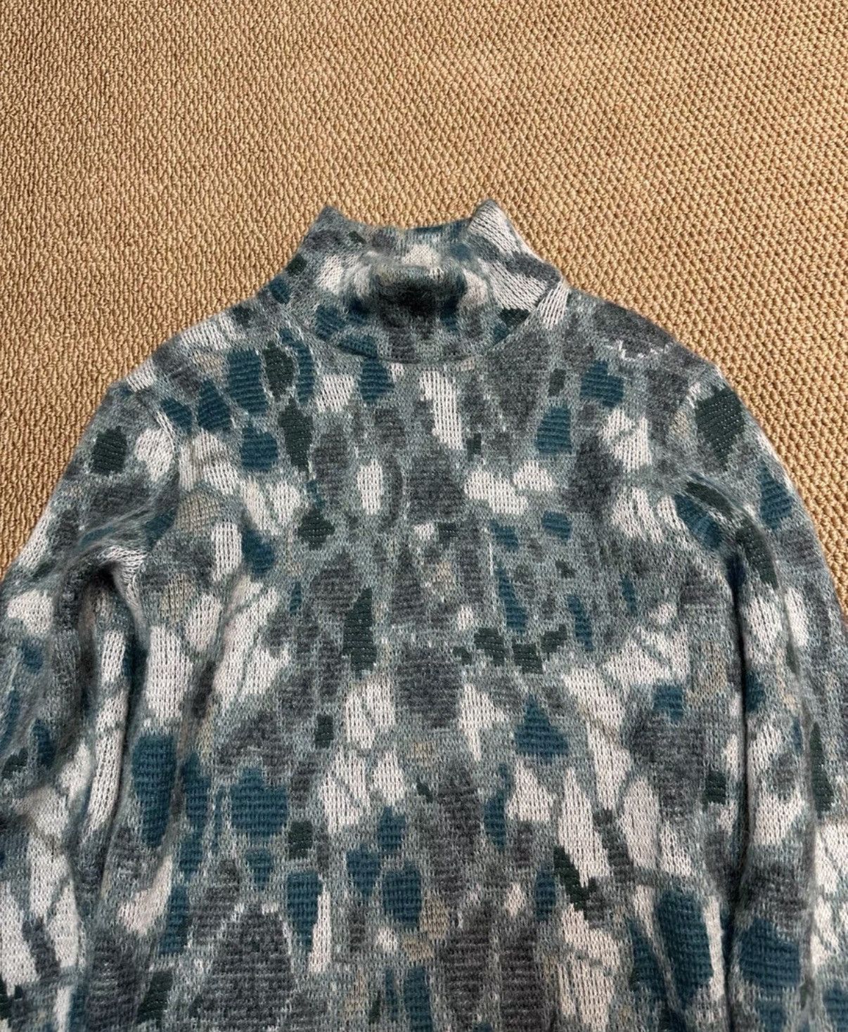 Jil Sander Jil Sander 08AW Mohair Half-Turtleneck Sweater K23 Size S / US 4 / IT 40 - 4 Thumbnail