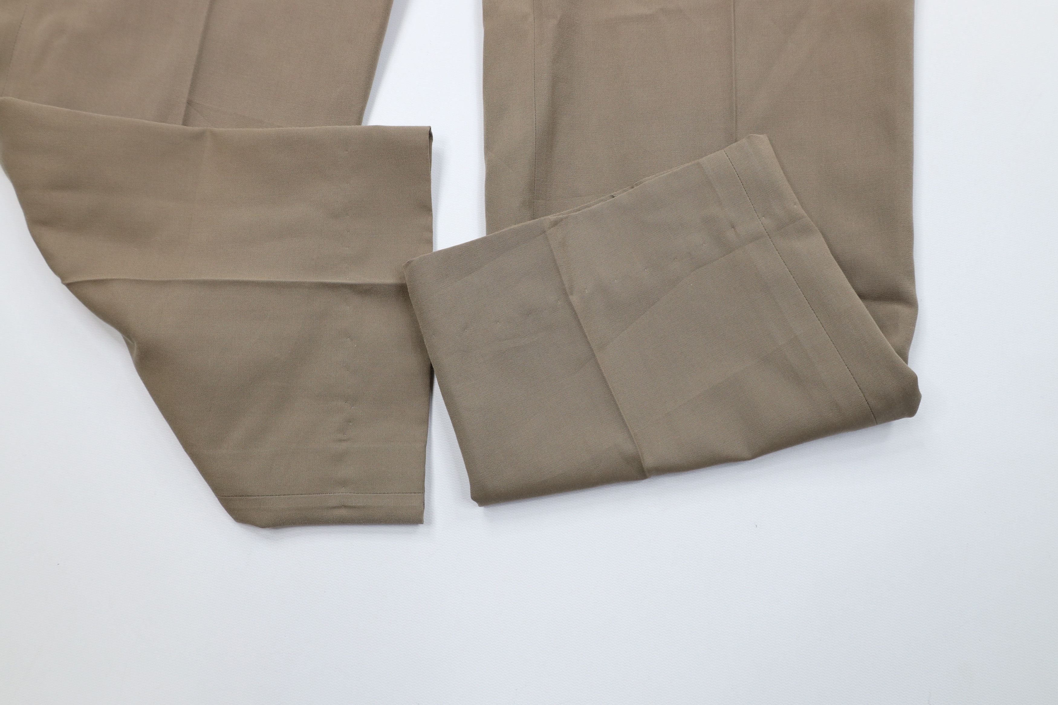 Vintage Vintage 50s 60s Streetwear Chino Pants Trousers Beige Size US 34 / EU 50 - 5 Thumbnail