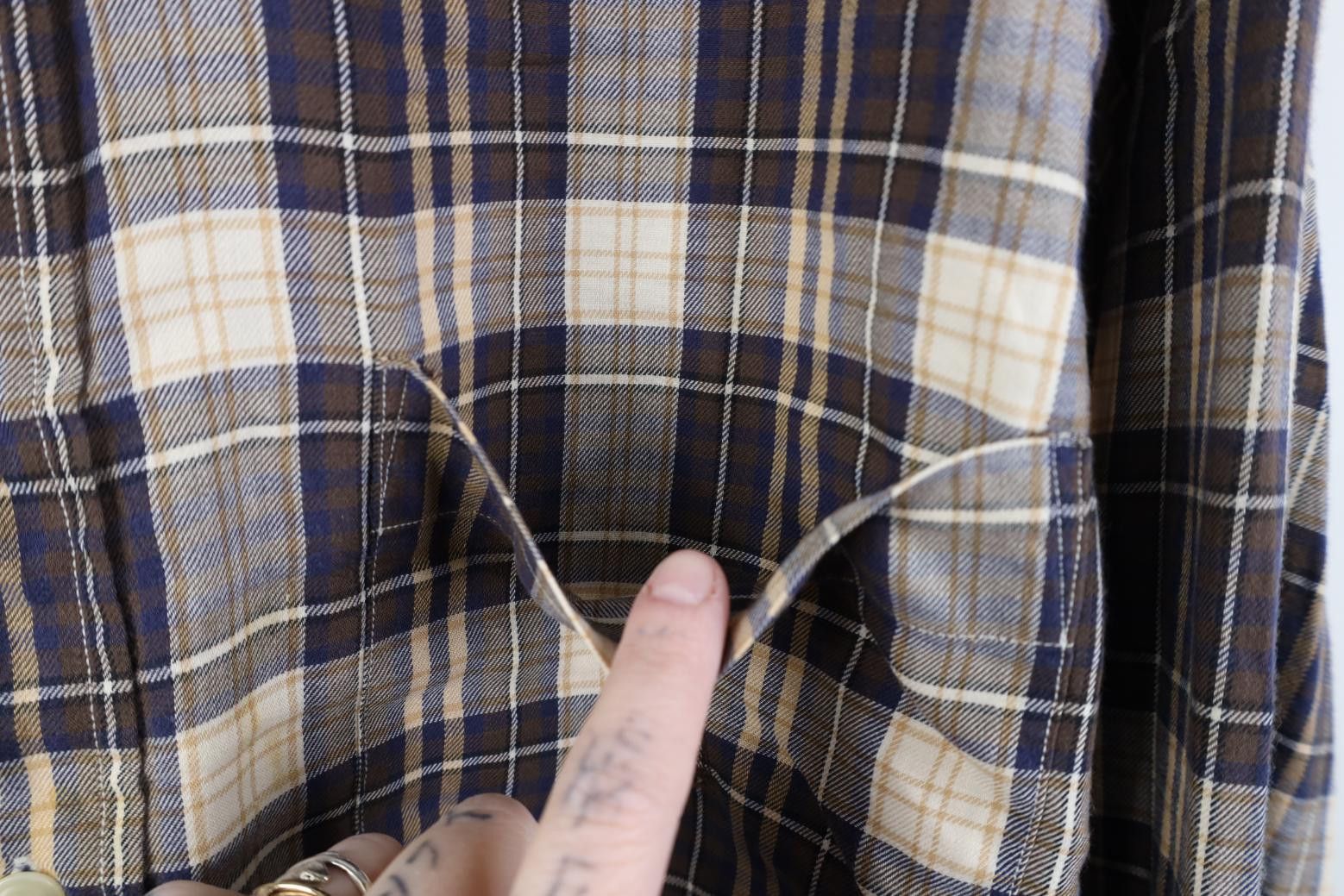 Nautica Vintage 90s Nautica Flannel Collared Button Down Shirt Plaid Size US L / EU 52-54 / 3 - 6 Thumbnail