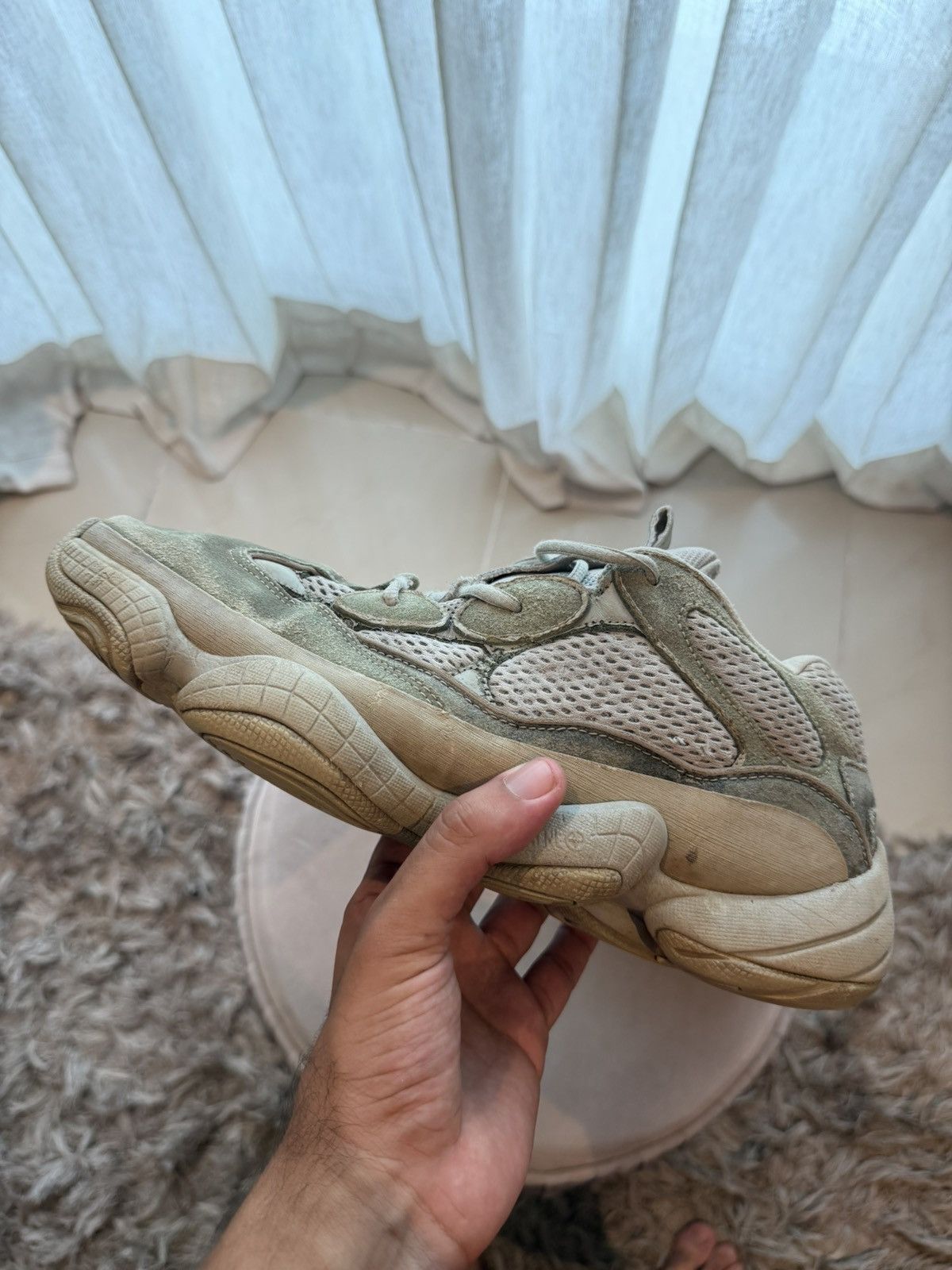 Yeezy Adidas Yeezy 500 Blush Size US 11 / EU 44 - 11 Thumbnail