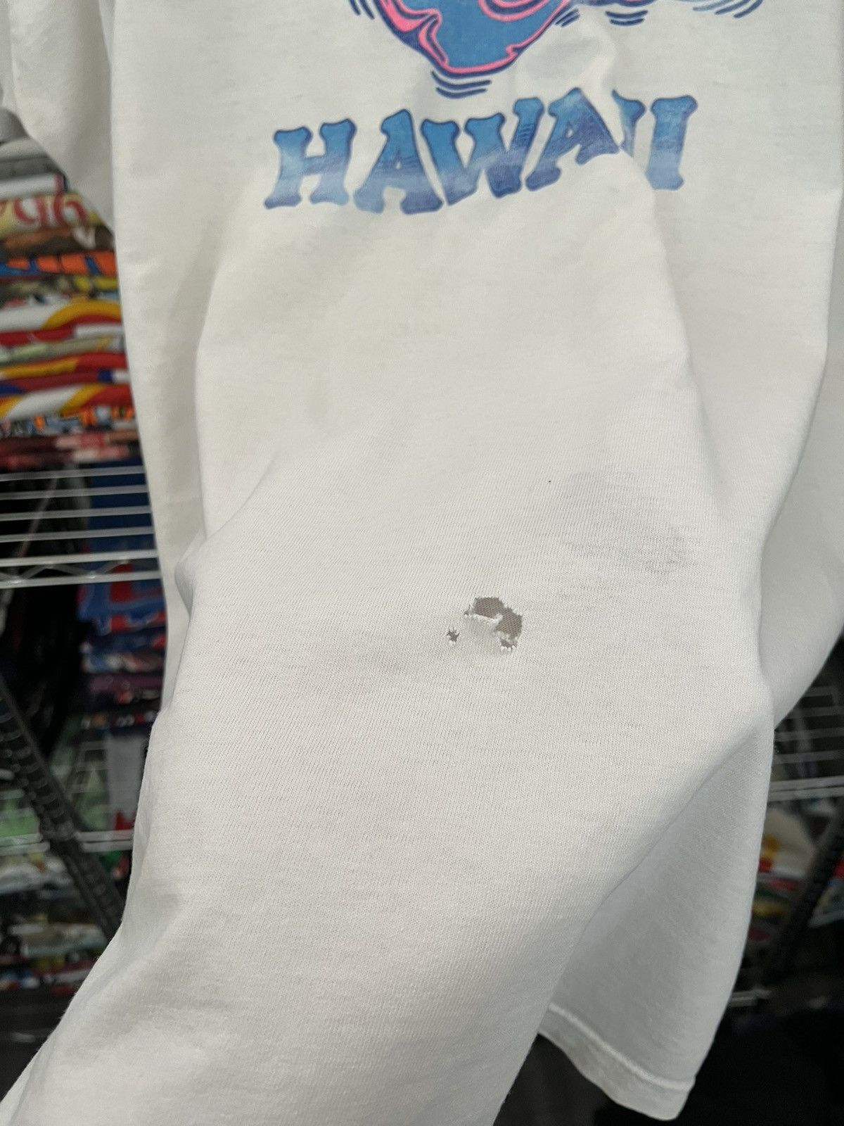 Vintage 90s Hawaii Hang Loose Single Stitch Tee Size US XL / EU 56 / 4 - 4 Thumbnail