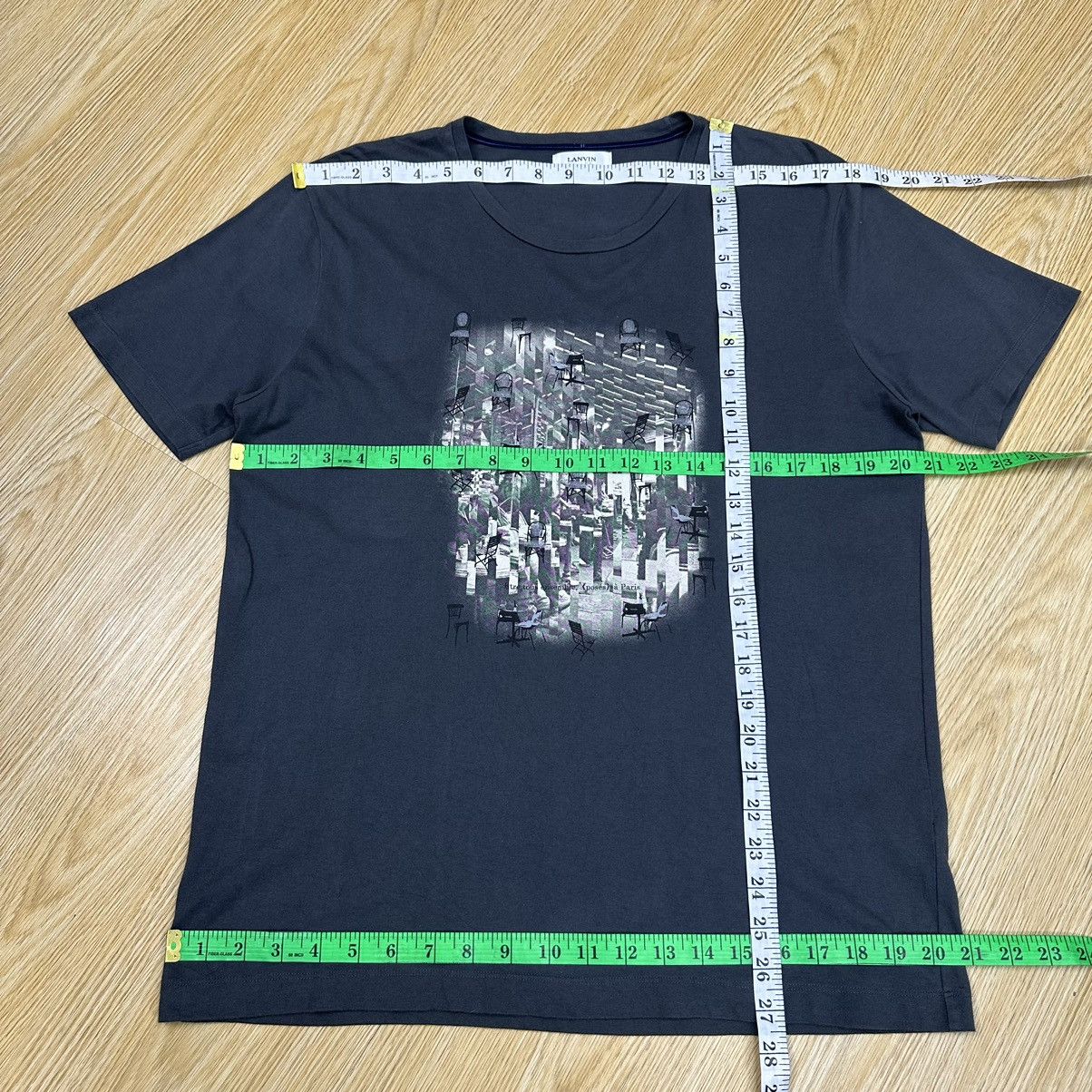 Lanvin Lanvin Paris Town View Tshirt A719 Size US M / EU 48-50 / 2 - 5 Thumbnail