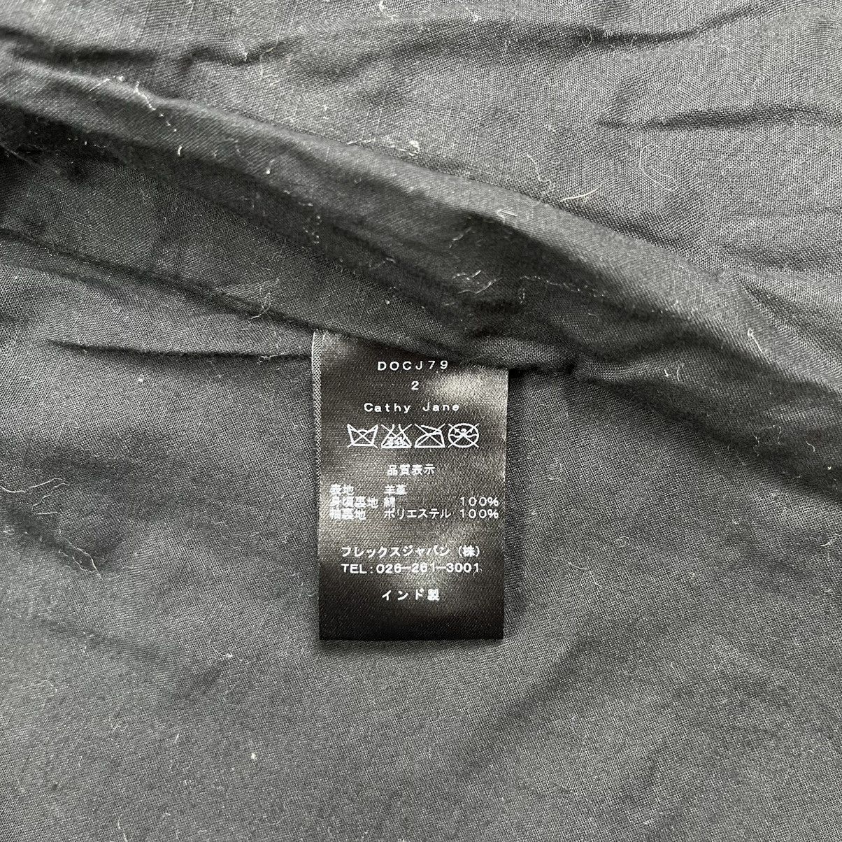 Isamu Katayama Backlash Cathy Jane wrinkled leather jacket double zipper Size US M / EU 48-50 / 2 - 10 Thumbnail