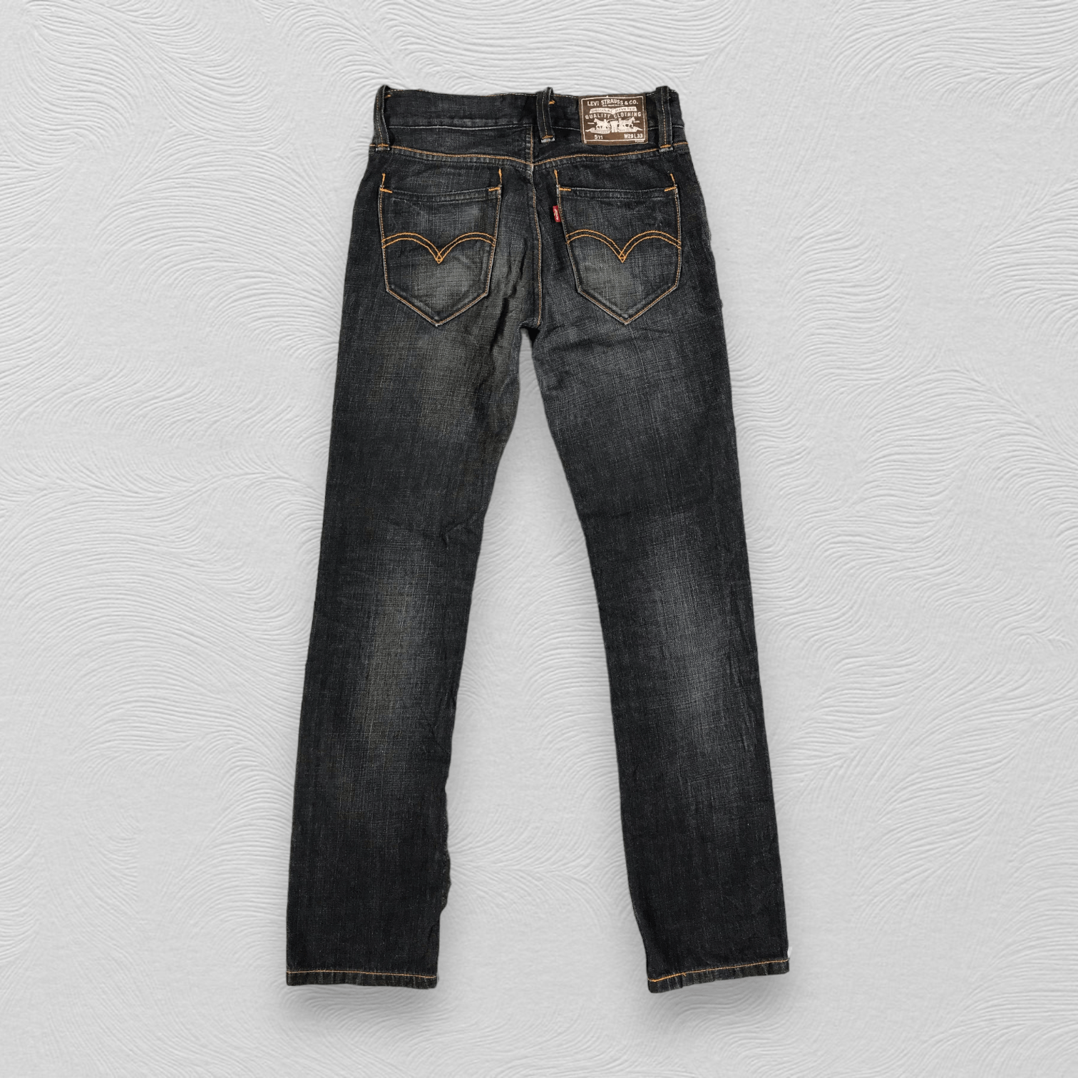 Levi's Levis 511 Faded Black Slim Fit Jeans KJ2154 Size US 29 - 2 Thumbnail