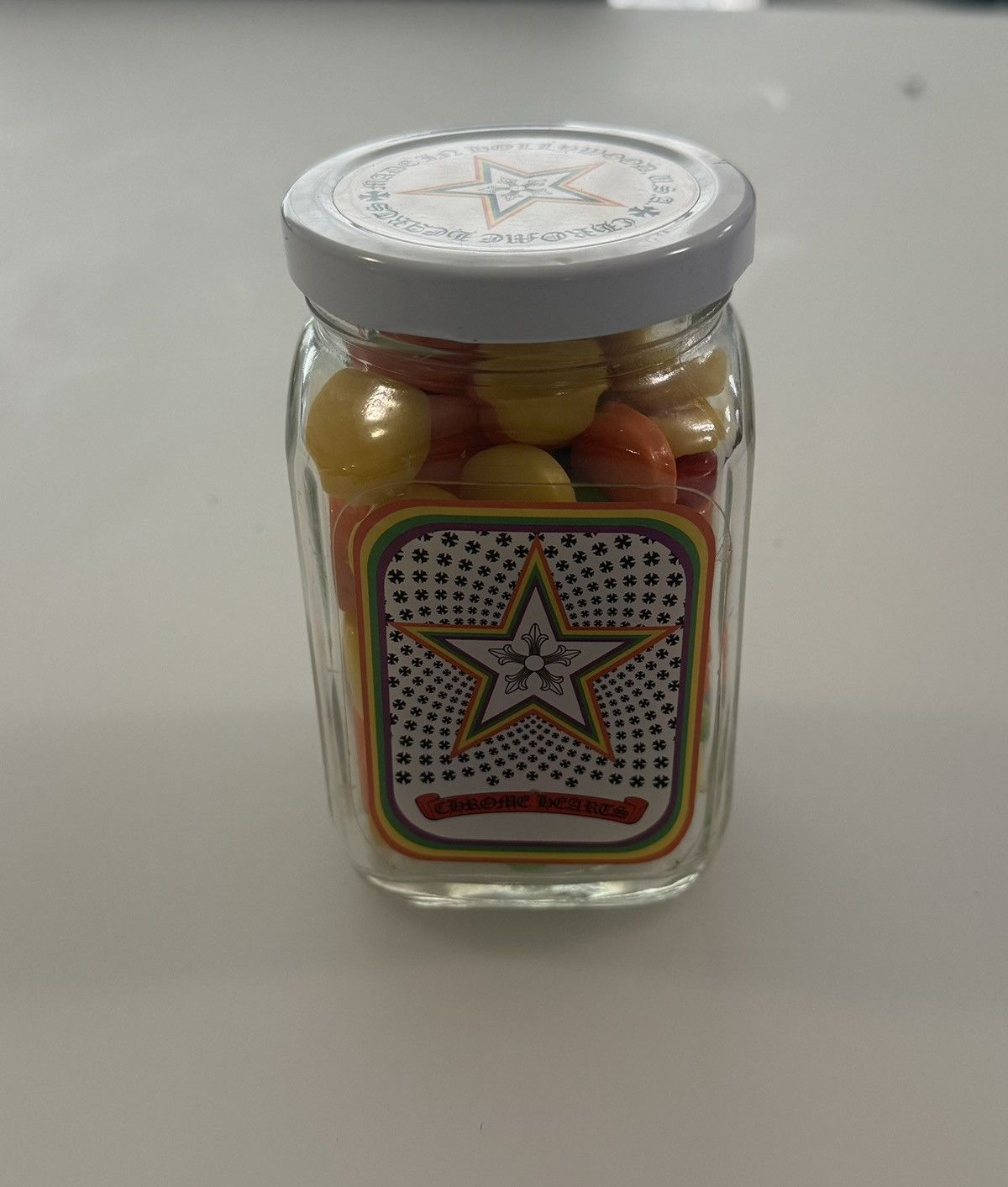 image of Chrome Hearts Candy Jar in White, Men's