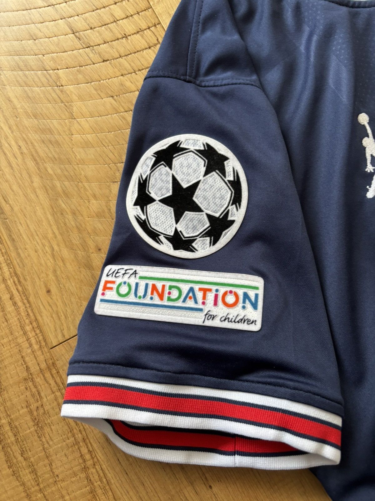 Jordan Brand × UEFA Pairs Saint Germain X Jordan football jersey Size US S / EU 44-46 / 1 - 3 Thumbnail