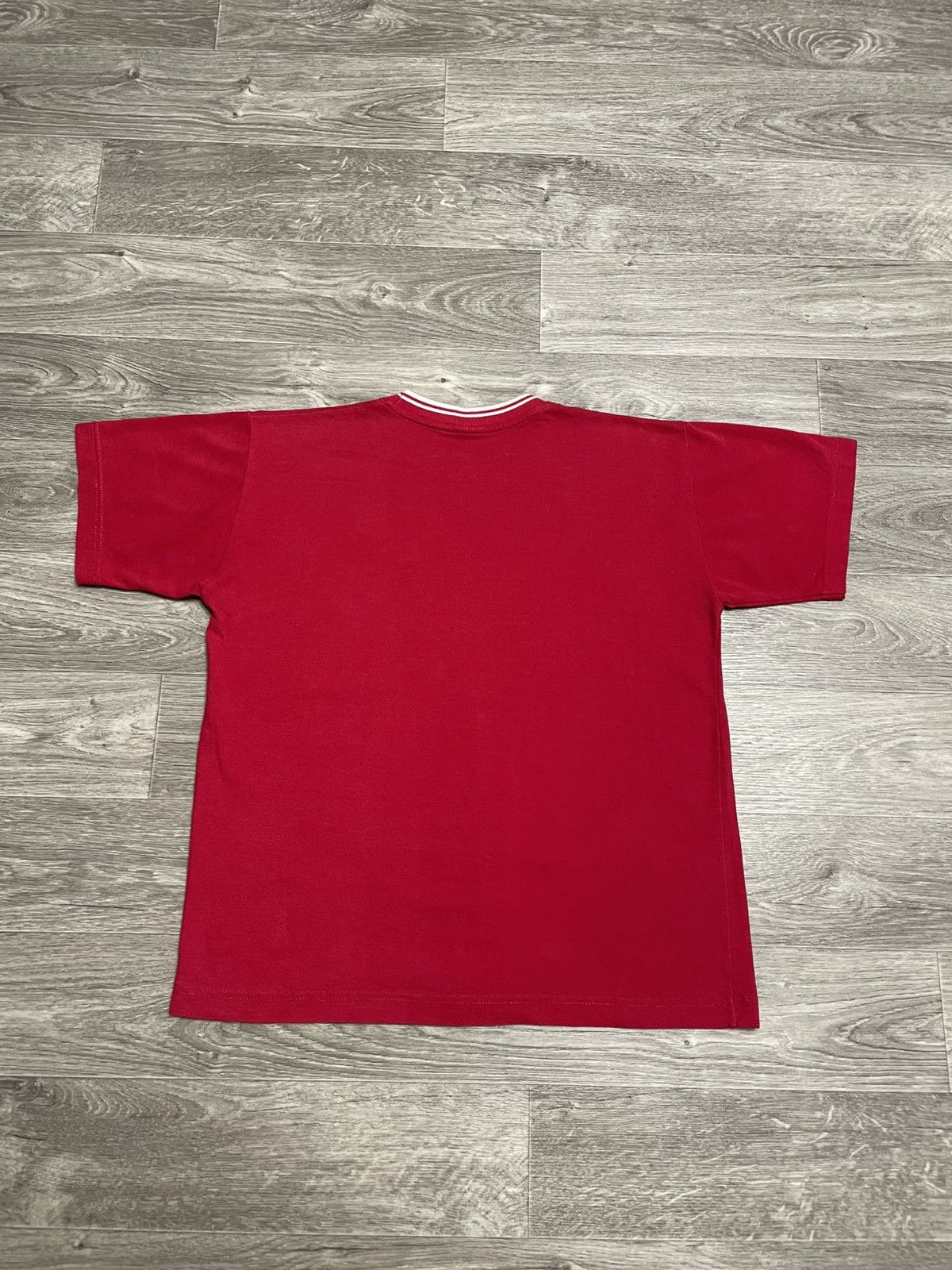 Nike Vintage Nike Red T-Shirt 90s Size M Size US M / EU 48-50 / 2 - 8 Thumbnail