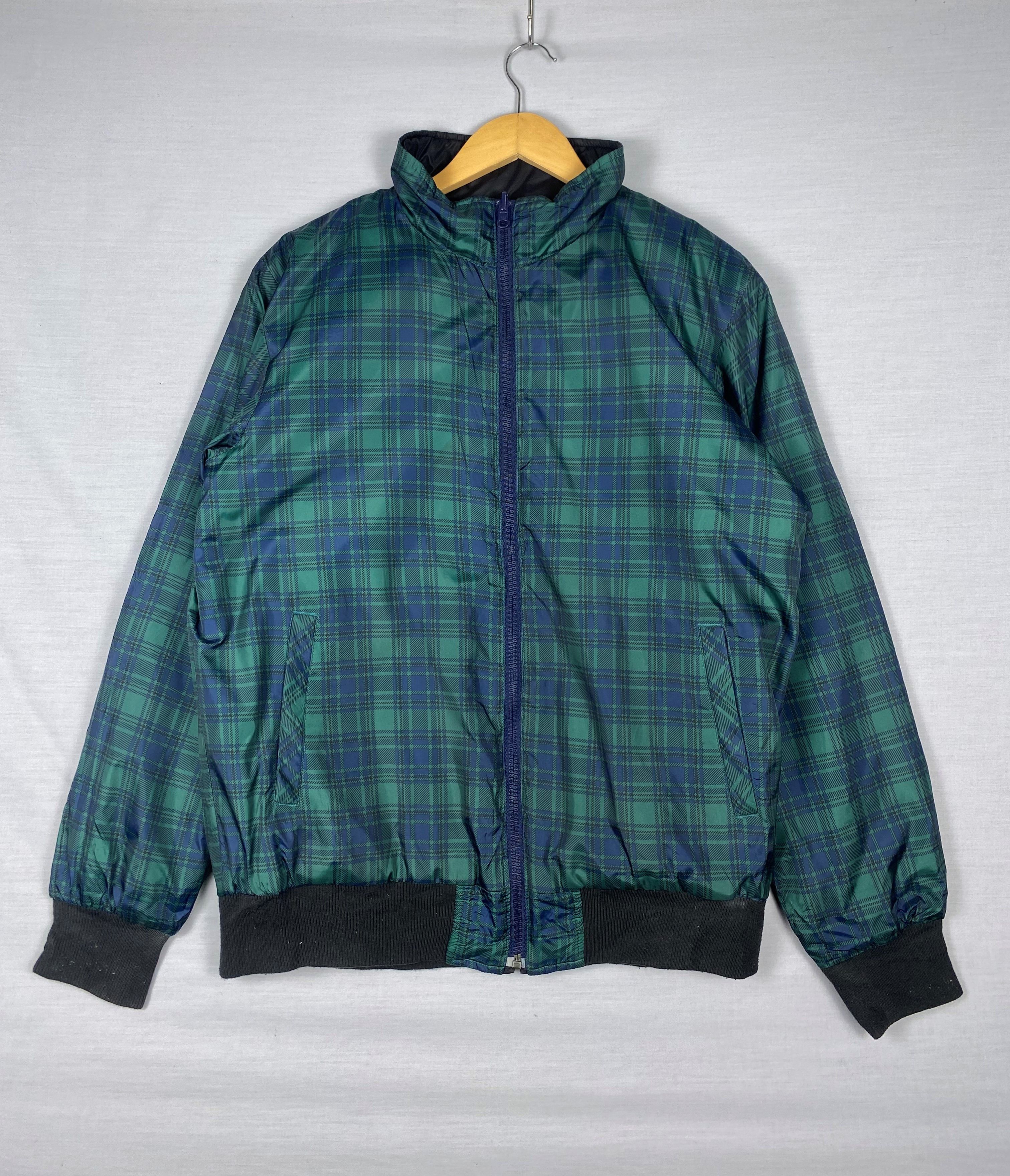Flannel Vintage Japanese Brand Flannel Quilted Reversible Jacket Size US M / EU 48-50 / 2 - 1 Thumbnail