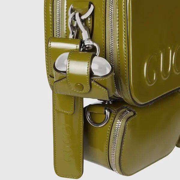Gucci oc11z1225 Size: OS / Holder For AirPods With Logo in Green Size ONE SIZE - 3 Thumbnail
