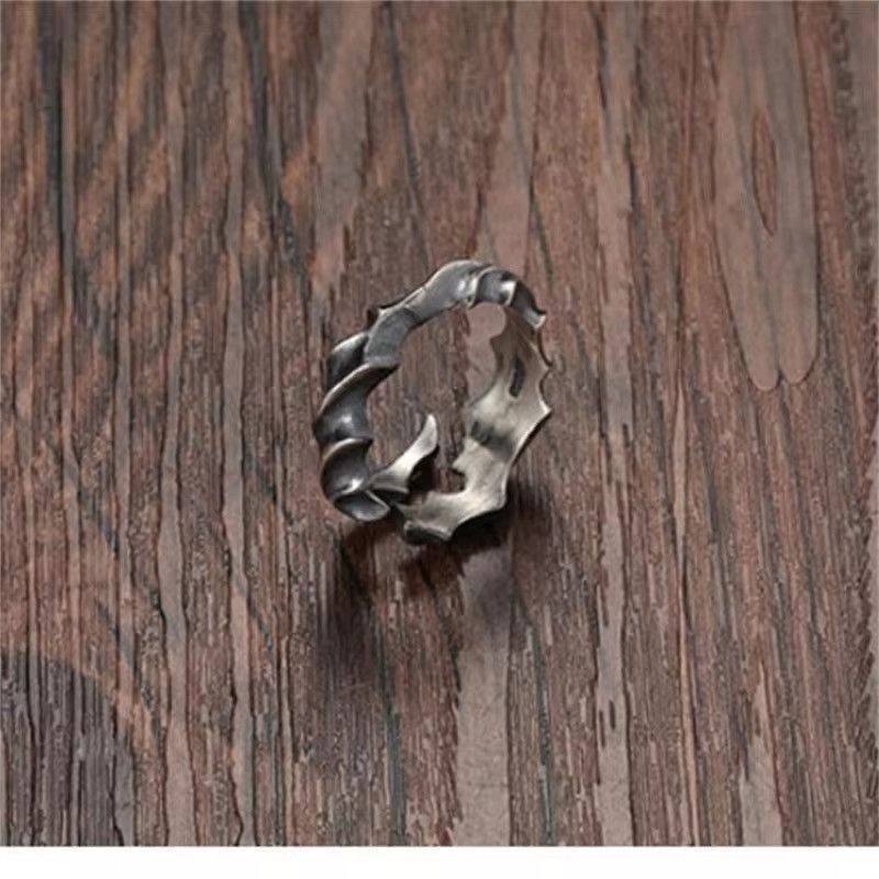 Jewelry × Vintage Retro Branch Vine Pattern Ring Size ONE SIZE - 5 Thumbnail