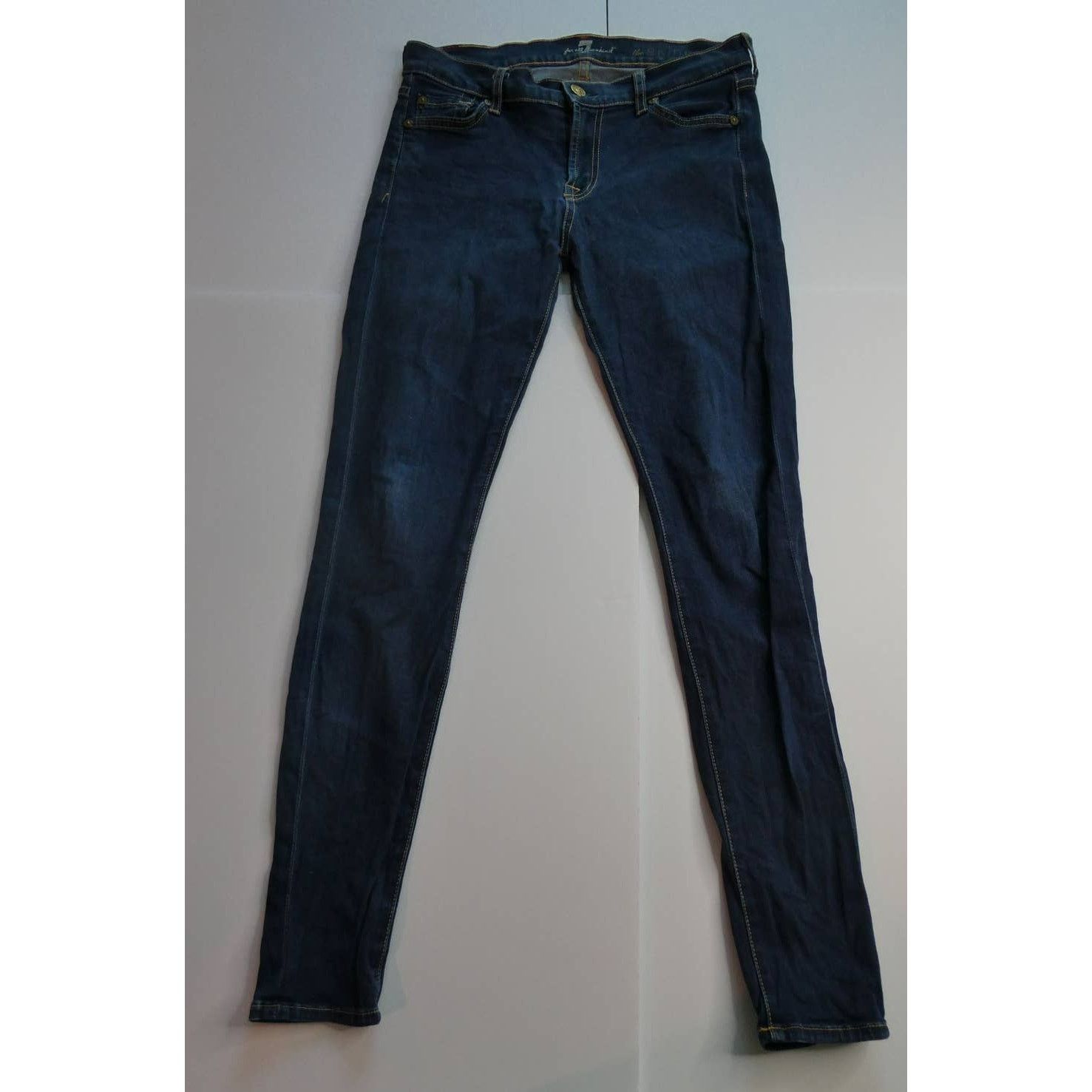 7 For All Mankind 7 FOR ALL MANKIND, The Skinny jeans, stretch fit, size 26 Size 26" / US 2 / IT 38 - 1 Thumbnail