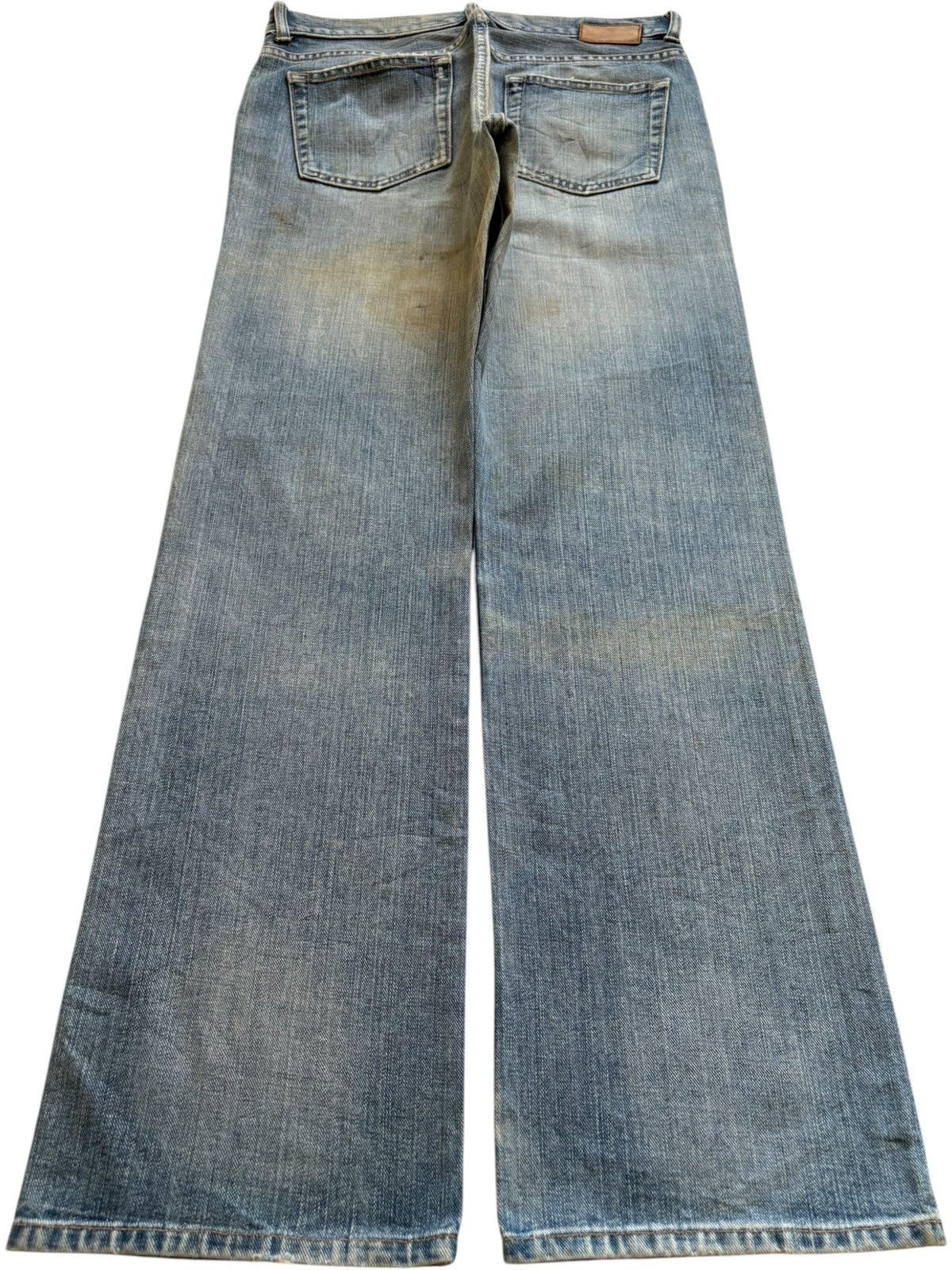 Gap Vintage Gap Faded Mud Wash Bootcut Jeans Size US 31 - 2 Thumbnail