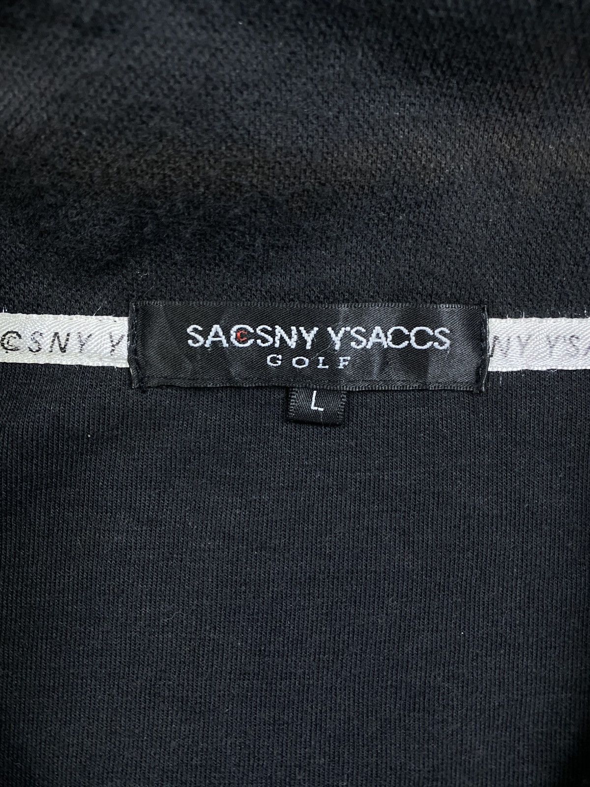 Yohji Yamamoto 🔥Vintage Yohji Yamamoto Sacsny Y’Saccs Golf Halfzipper Size US M / EU 48-50 / 2 - 8 Thumbnail