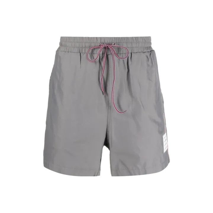 Thom Browne Thom Browne Gray Drawstring Casual Shorts 0079 Size US 26 / EU 42 - 1 Thumbnail