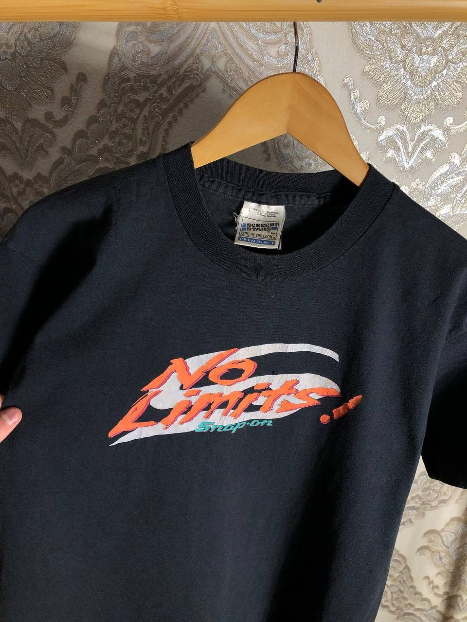 Band Tees VINTAGE NO LIMITS SNAP-NO ROCK T-SHIRT RETRO METAL Y2K 90s Size US L / EU 52-54 / 3 - 2 Thumbnail