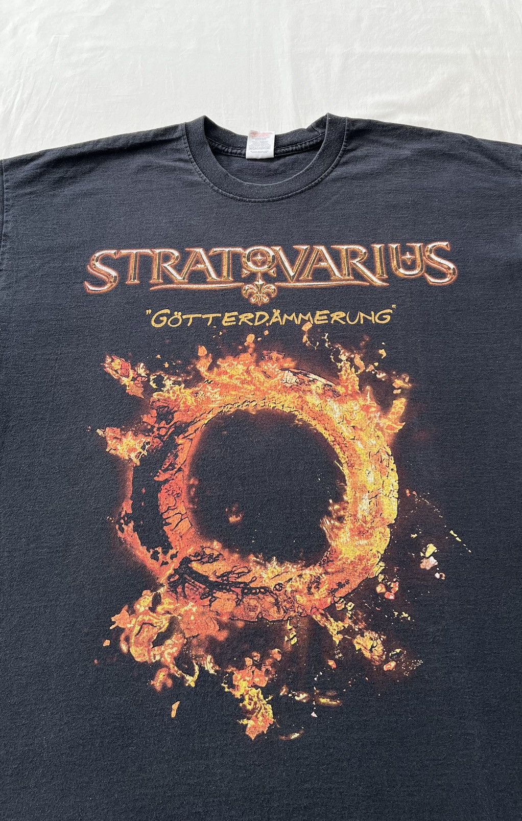 Band Tees Vintage 2005 Stratovarius Gotterdammerung Monster Metal Size US XL / EU 56 / 4 - 5 Thumbnail