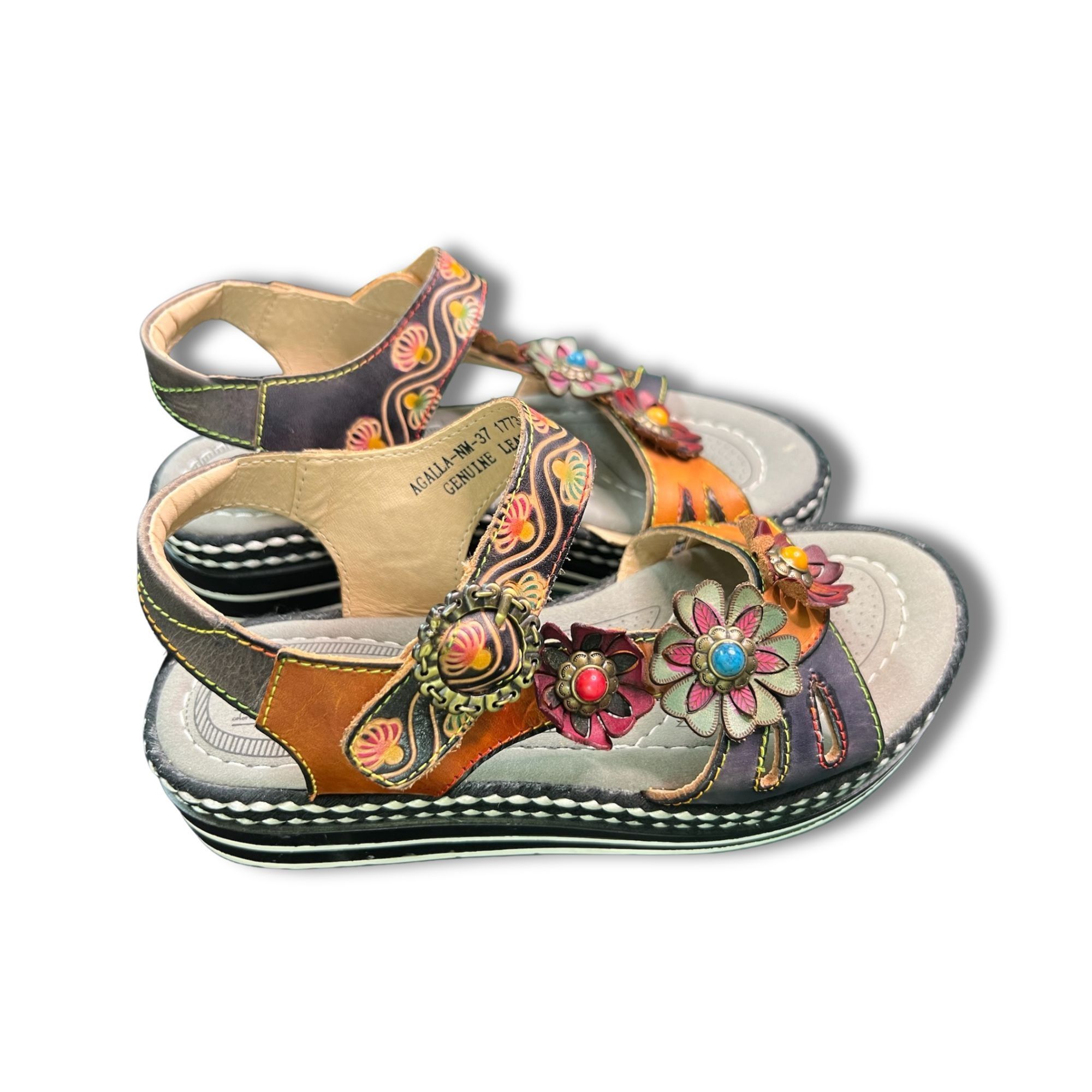 Other LArtiste By Spring Step Laga Slingback Sandals Size 6.5 Flor Size US 6.5 / IT 36.5 - 3 Thumbnail