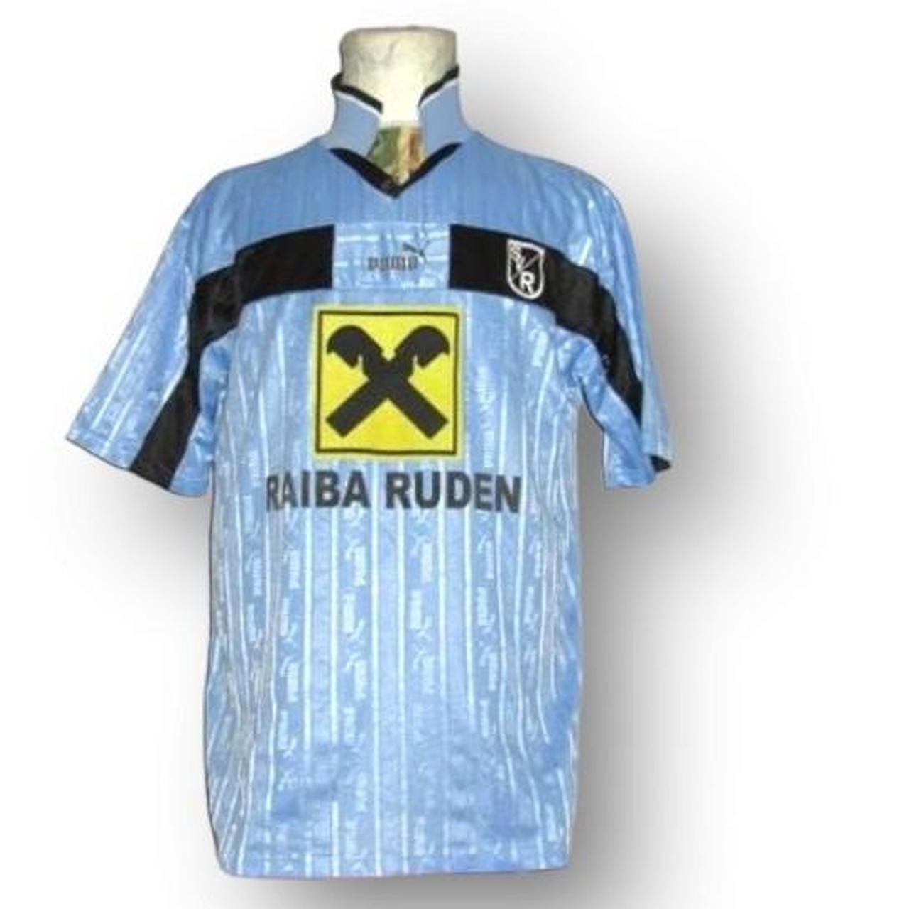 Puma SVR Raiba Ruden Austria 1998 1999 Home Shirt Jersey Size US XL / EU 56 / 4 - 1 Thumbnail