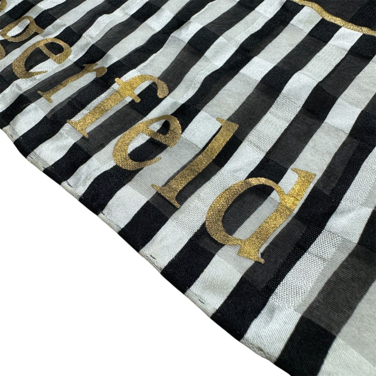 Karl Lagerfeld Vintage Karl Lagerfeld Paris Silk Scarf Size ONE SIZE - 8 Thumbnail