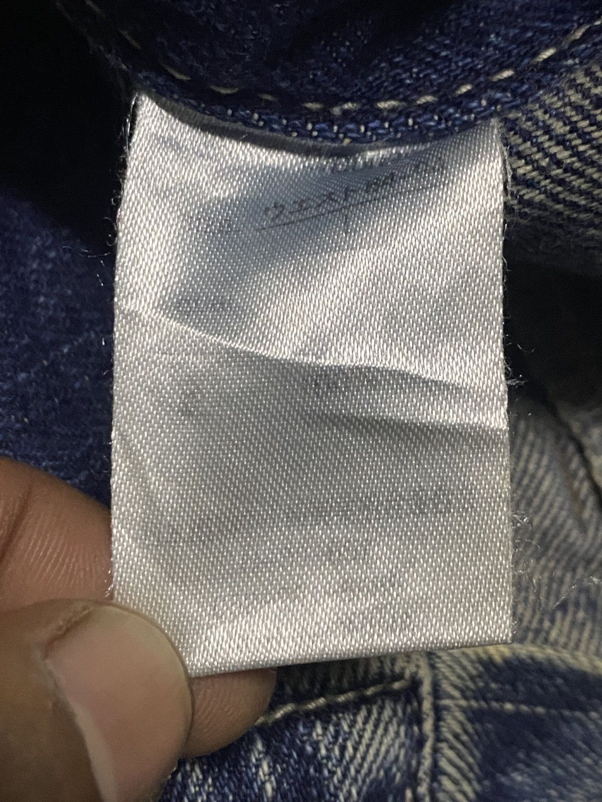 If Six Was Nine Blow By Blue Skull Button Denim Underground Japan Brand Rare Size US 32 / EU 48 - 21 Thumbnail