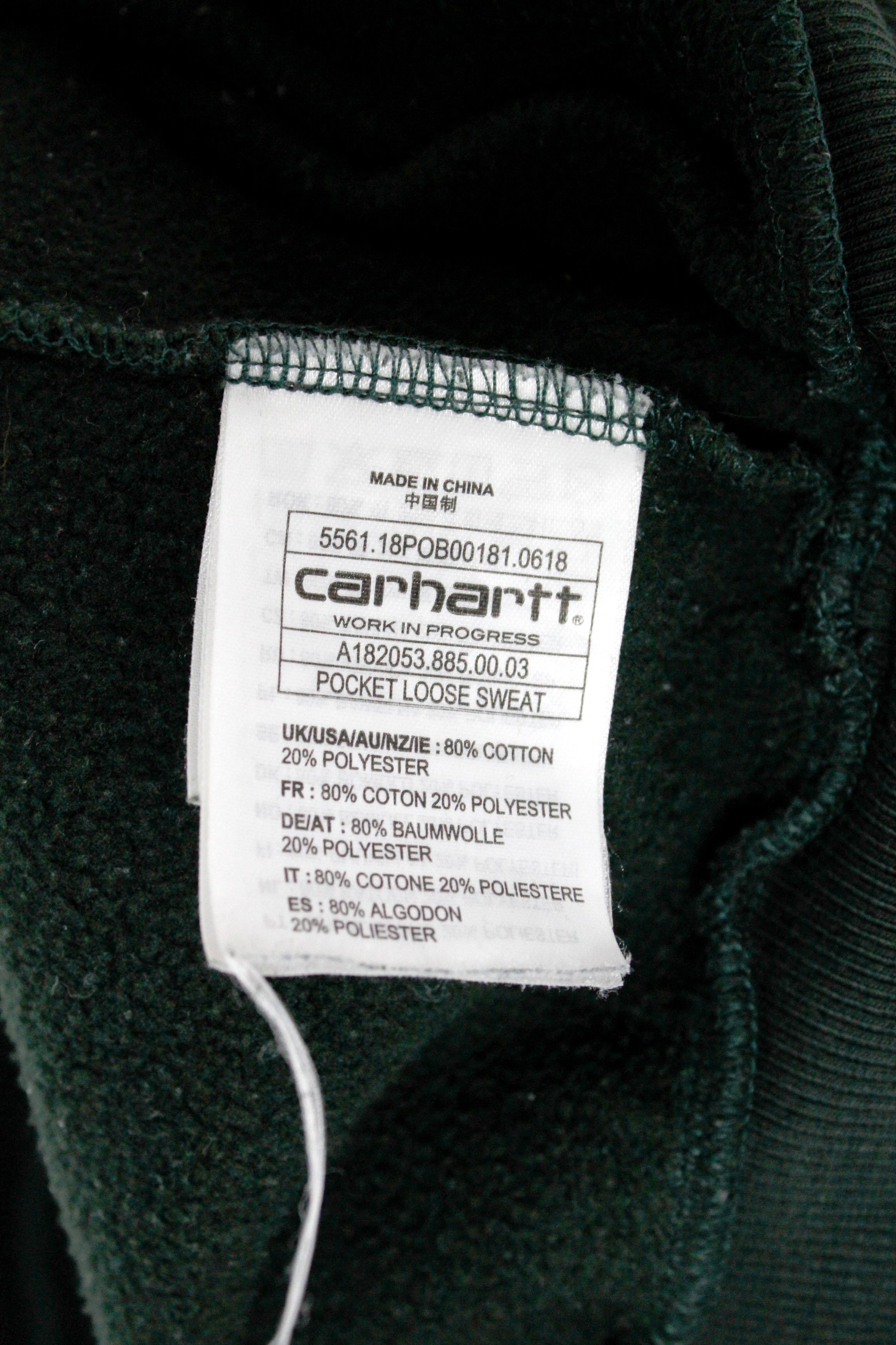 Carhartt Carhartt WIP Lose Fit Pocket Heavy Sweatshirt Size US L / EU 52-54 / 3 - 5 Thumbnail
