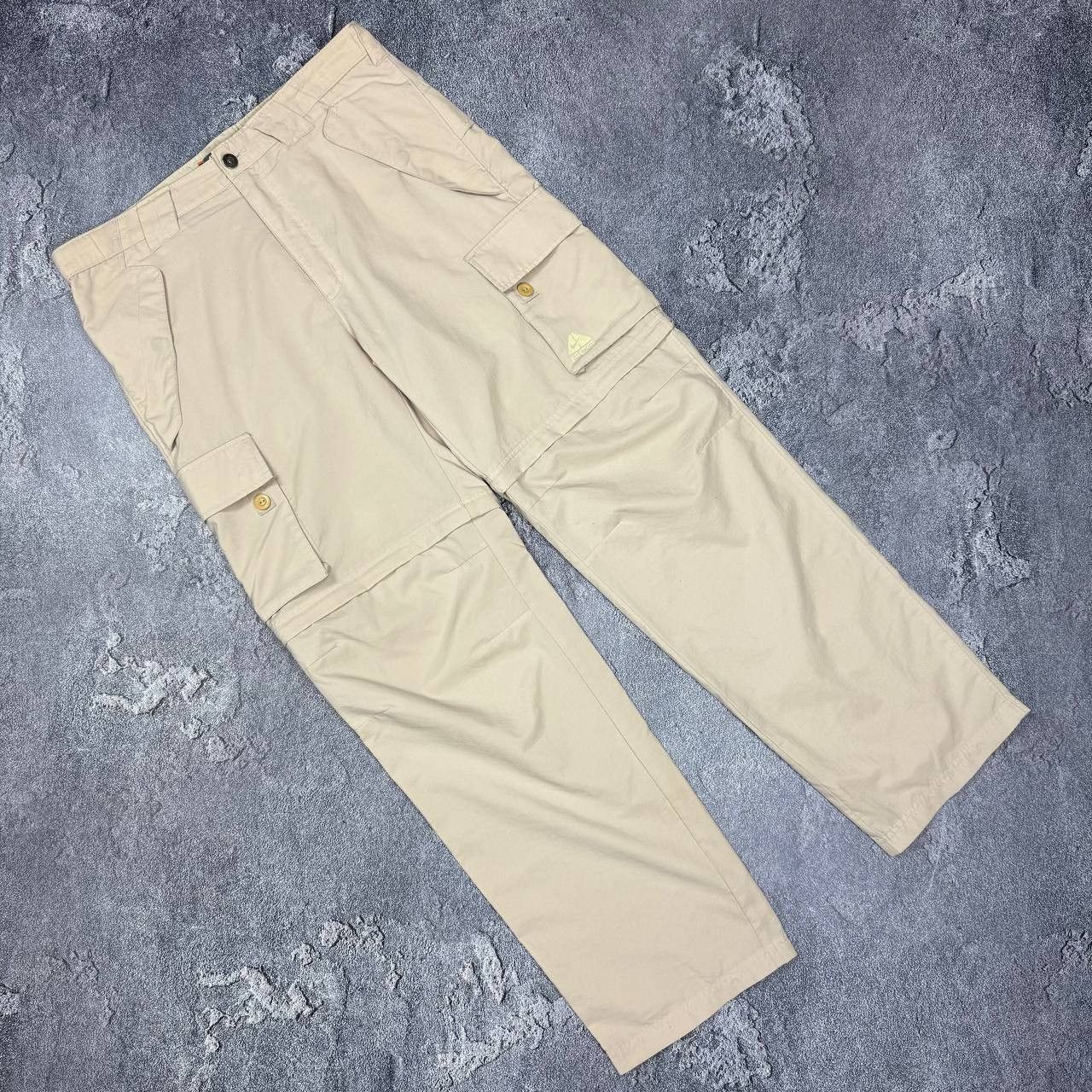 Nike ACG Vintage Nike ACC Cargo Pants Shorts 2 in 1 Transformers Size US 34 / EU 50 - 1 Thumbnail