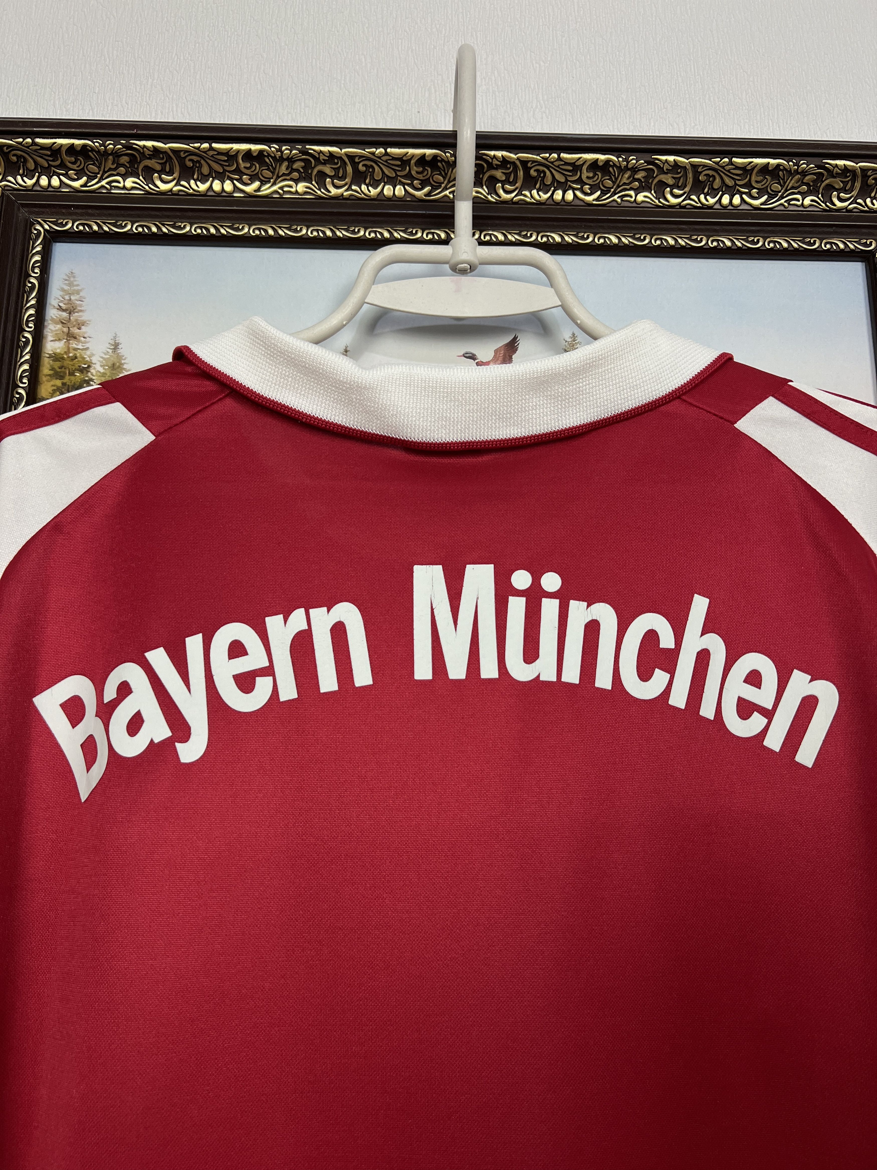 Adidas Bayern Munich Home football shirt 2003 Soccer Jersey Trikot Size US XL / EU 56 / 4 - 10 Thumbnail