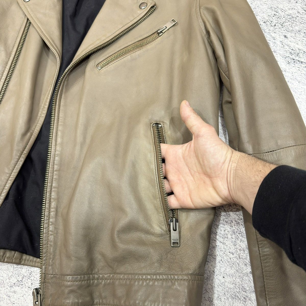 Selected Homme The Iconic Biker Jacket Selected Homme M Size US M / EU 48-50 / 2 - 7 Thumbnail
