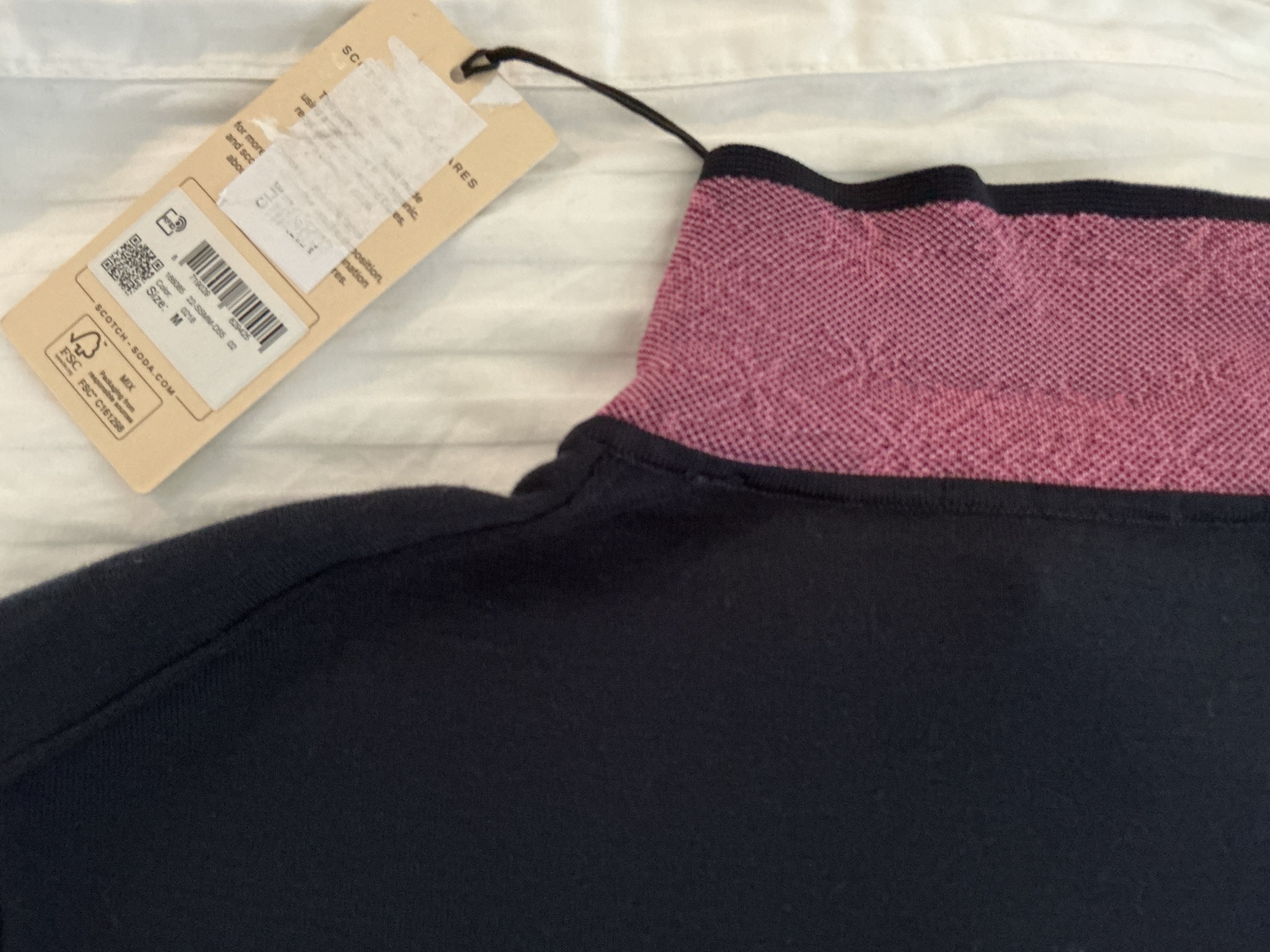 Scotch & Soda Scotch & Soda Embroidered Collar Polo — NWT — Size M Size US M / EU 48-50 / 2 - 15 Thumbnail