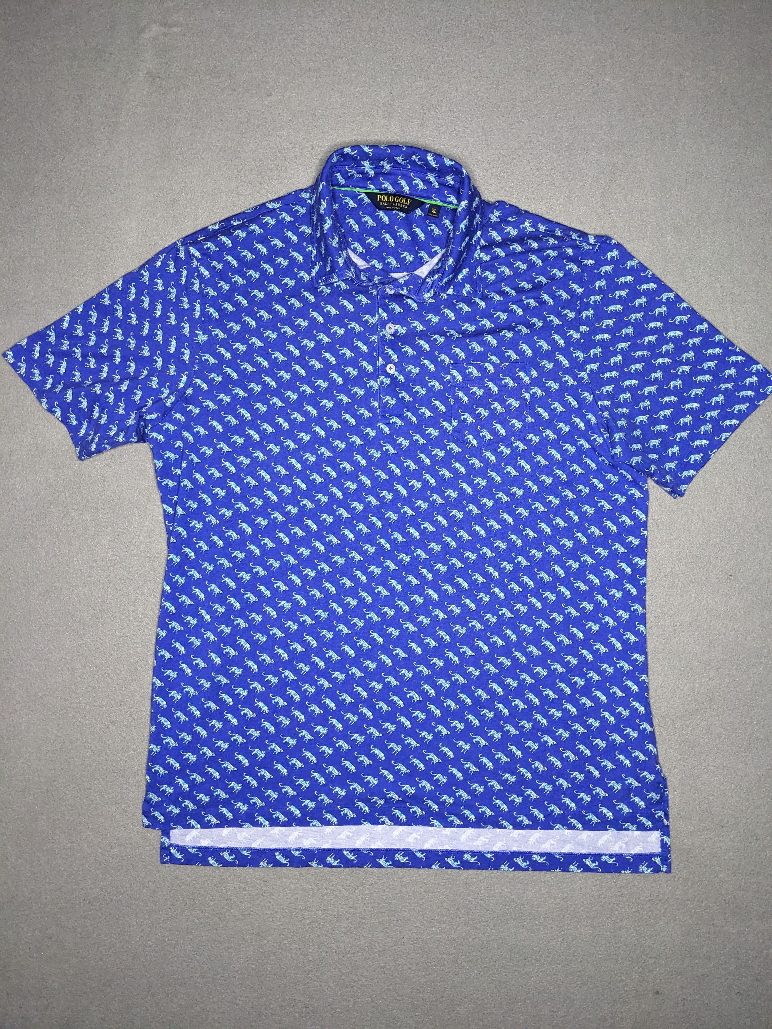 Polo Ralph Lauren Polo Golf Ralph Lauren Pocket Shirt XL Pima Cotton AOP Size US XL / EU 56 / 4 - 2 Thumbnail