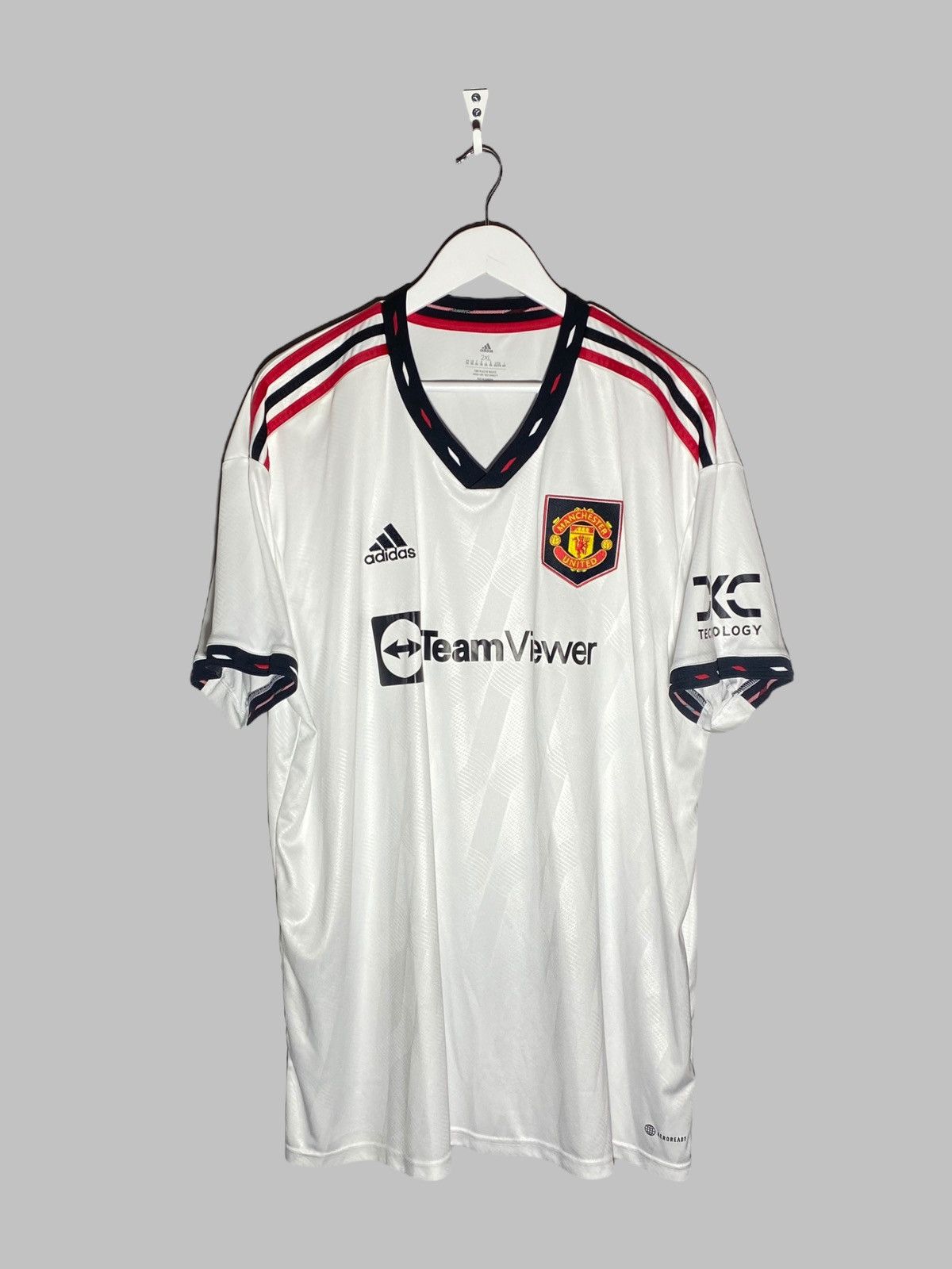 Adidas Manchester United 2022 2023 away shirt football kit maillot Size US XXL / EU 58 / 5 - 1 Thumbnail