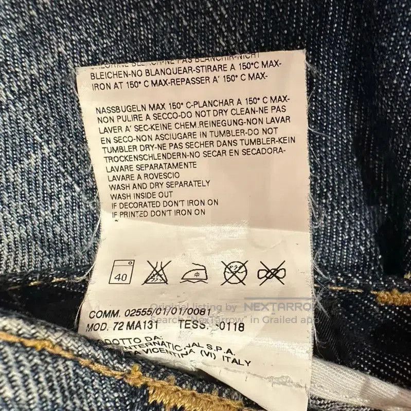 Dsquared2 DSQUARED2 Denim Skirt with Embroidery . Size 23" - 5 Thumbnail