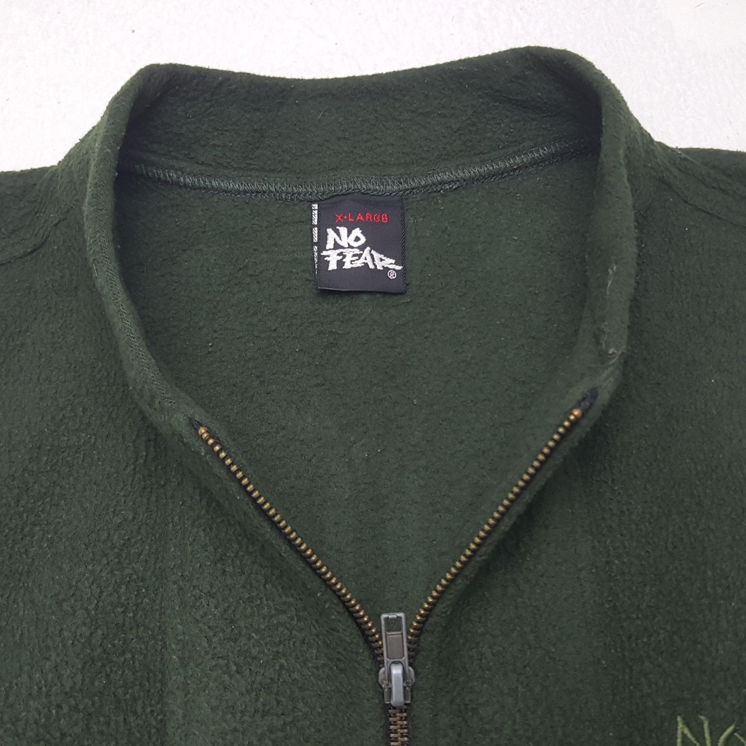No Fear × Vintage Vintage No Fear Fleece Custom Scorpion Vest Size US L / EU 52-54 / 3 - 5 Thumbnail