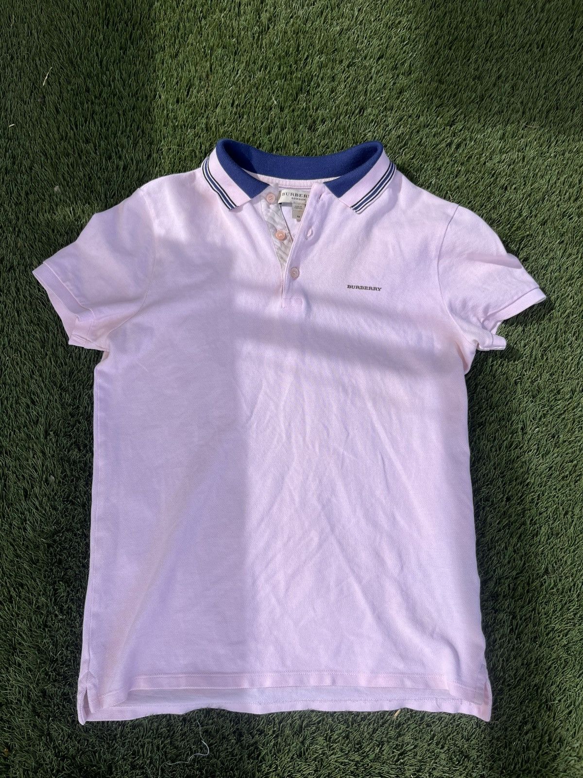 Burberry collard shirt