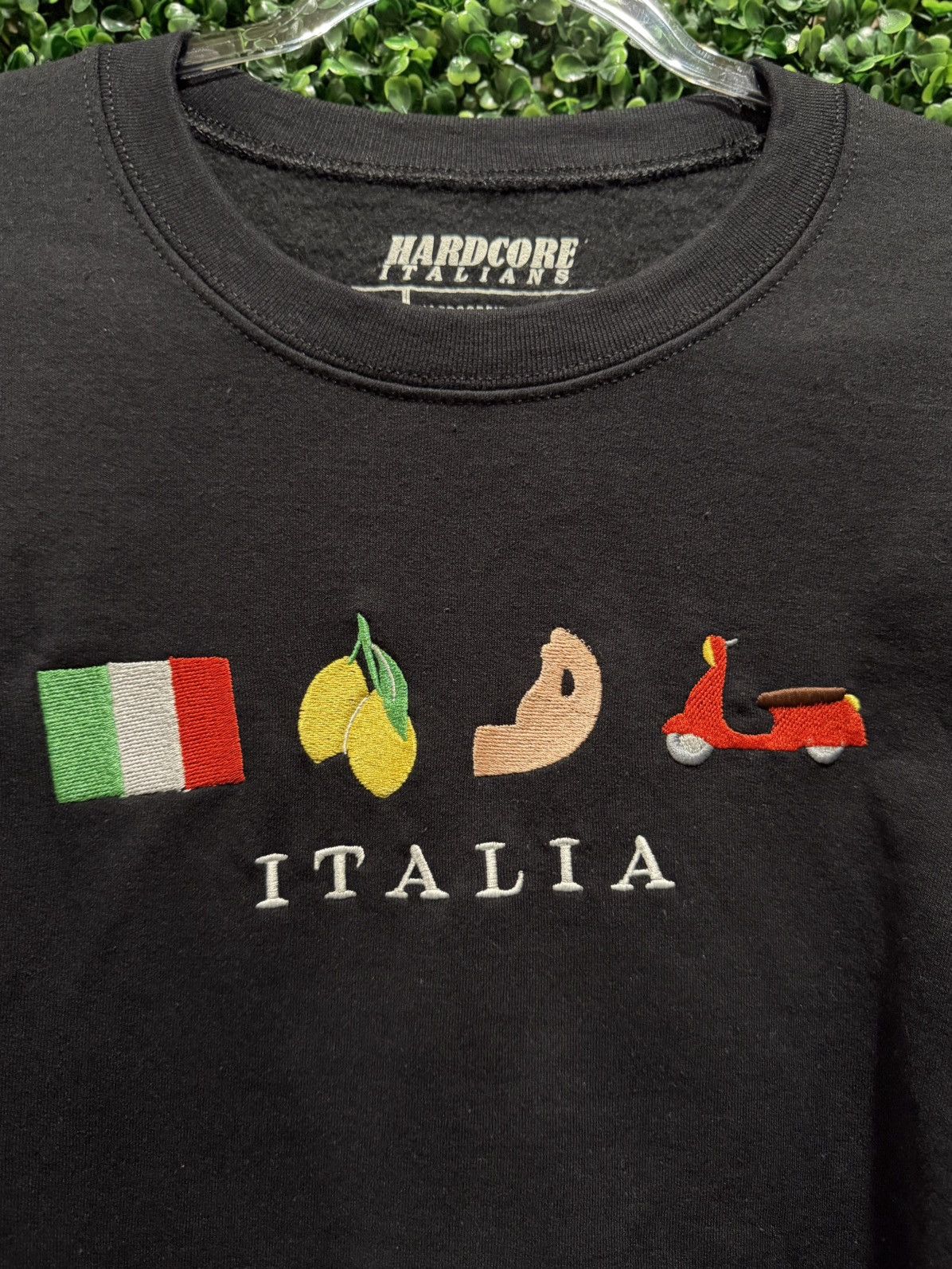 Other Italia embroidered crewneck by Hardcore Italians . BNWOT XL Size US XL / EU 56 / 4 - 3 Thumbnail