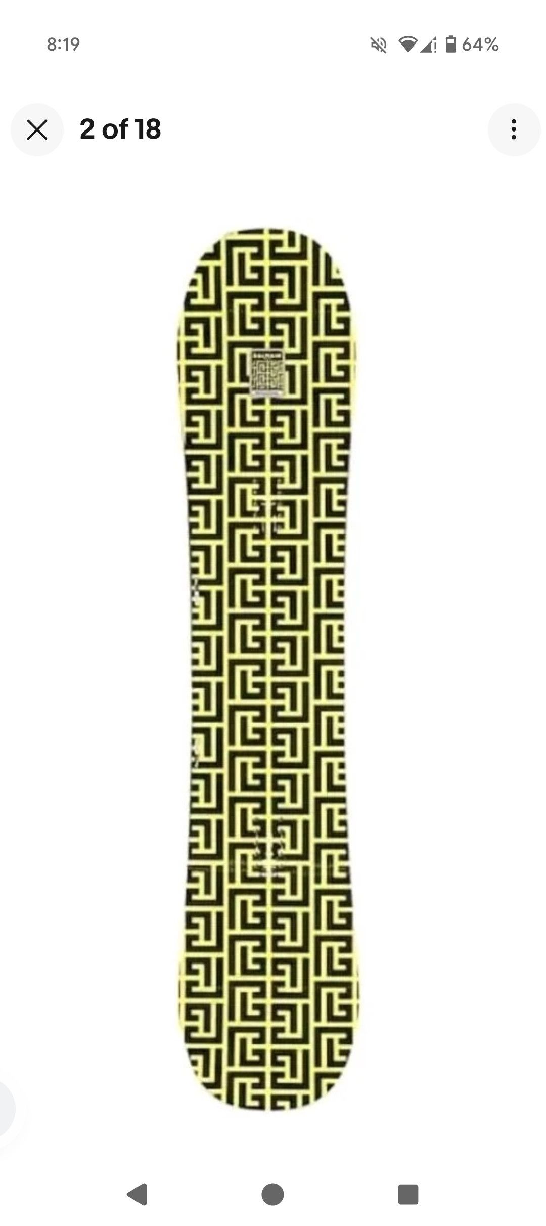 Balmain Balmain x Rossignol Snowboard $5995 RRP Size ONE SIZE - 4 Thumbnail