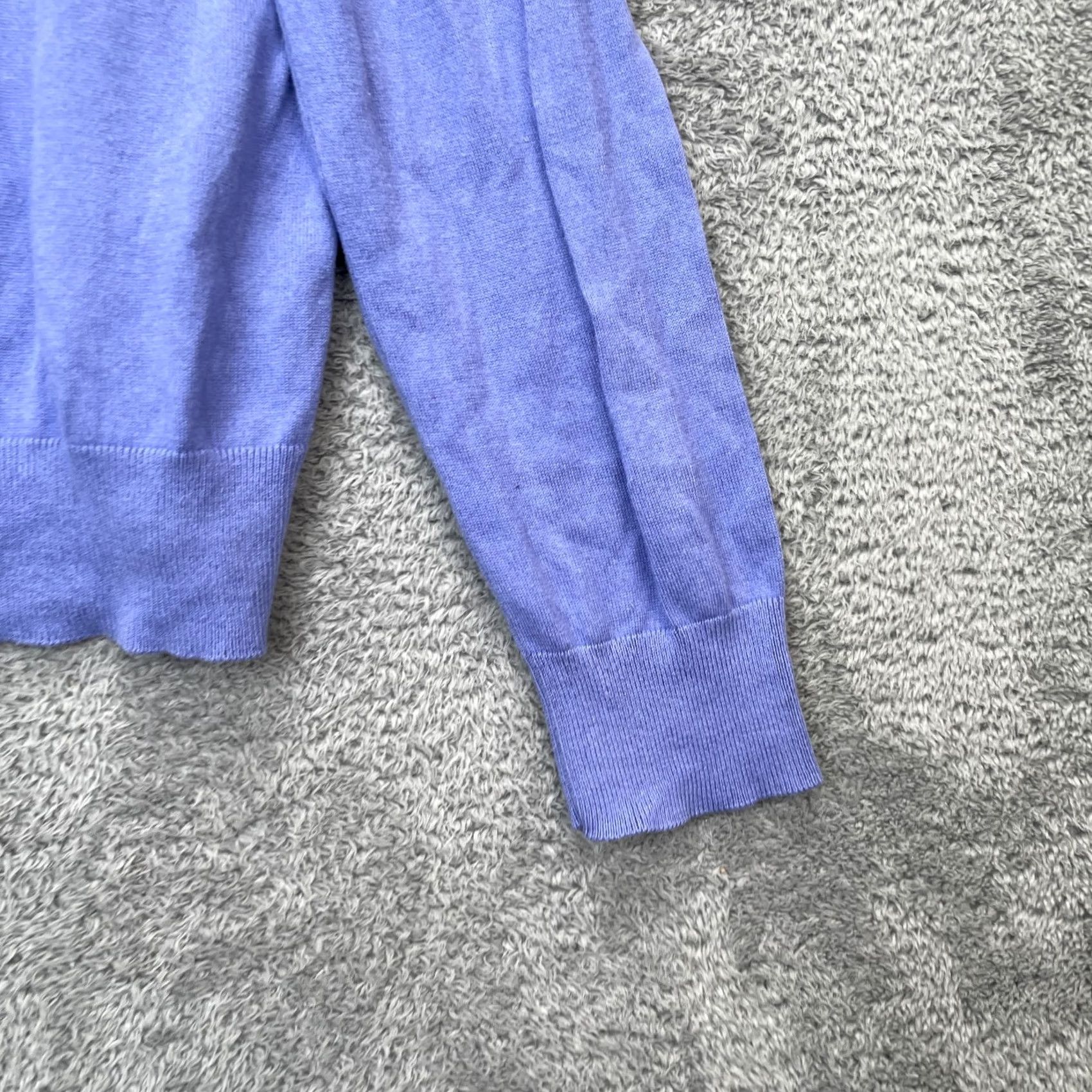 Banana Republic VINTAGE Banana Republic Sweater Mens MT Blue Luxury Blend V Neck Cashmere Knit Size US M / EU 48-50 / 2 - 5 Thumbnail