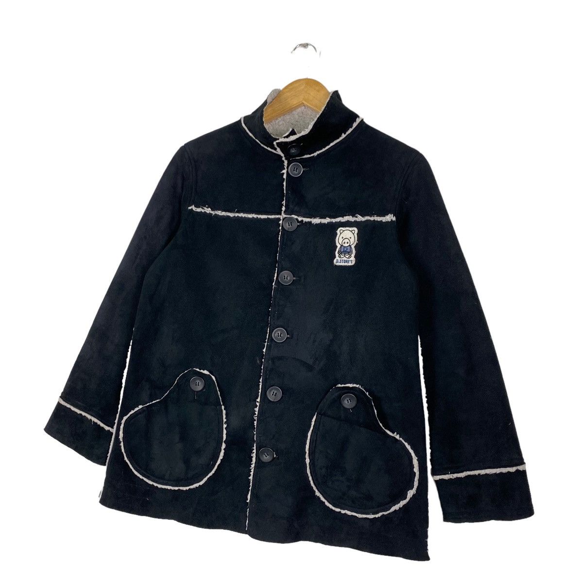 Japanese Brand DRUG STORE JAPANASE SHERPA LINING BUTTON JACKET Size US M / EU 48-50 / 2 - 2 Thumbnail