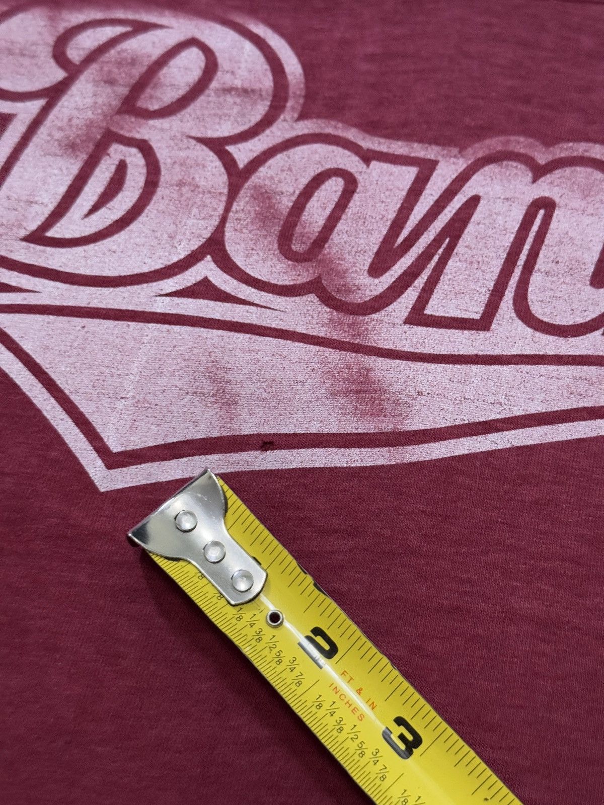 Vintage 80s Banff Boxy Football Jersey Style Retro #84 Red T Shirt Size US L / EU 52-54 / 3 - 7 Thumbnail