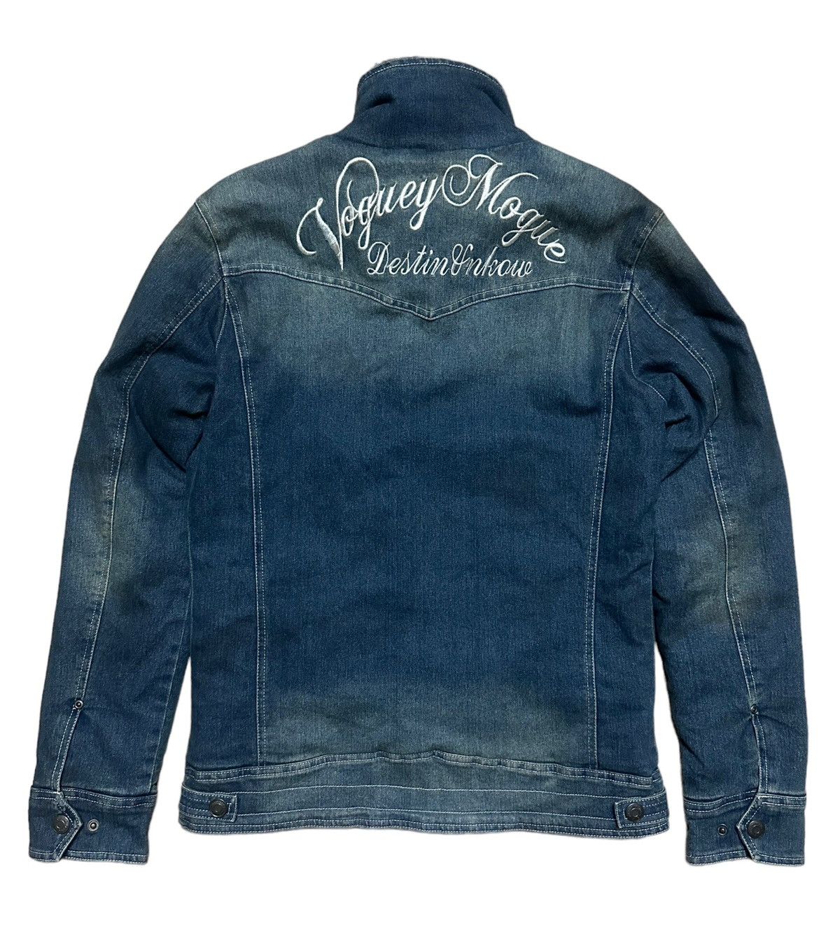 If Six Was Nine In The Attic Homme Made By Imagination Fur Denim Jacket Size US S / EU 44-46 / 1 - 5 Thumbnail