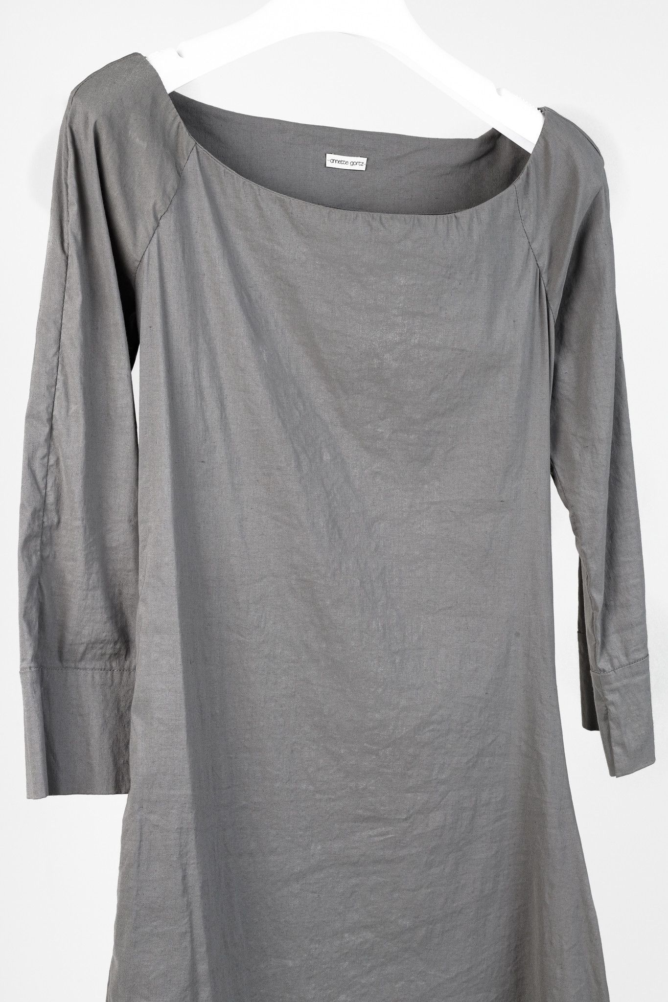Annette Gortz Annette Gortz Grey Asymmetrical Sculpture Dress Size M / US 6-8 / IT 42-44 - 3 Thumbnail