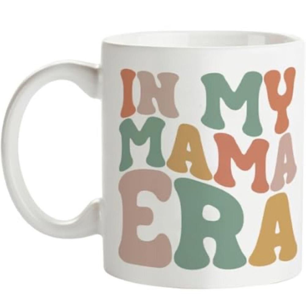 Designer Colorful Ceramic Mug - In My Mama Era Size ONE SIZE - 1 Thumbnail