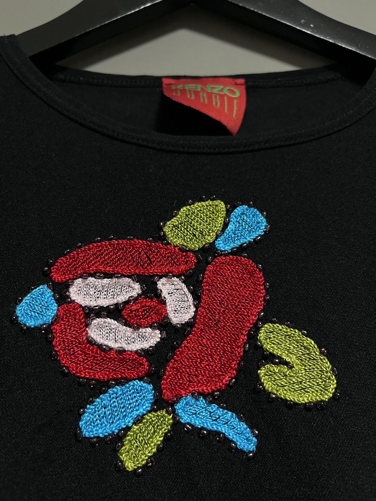 Kenzo Kenzo Jungle Mesh Top With Flowers Application Size S / US 4 / IT 40 - 3 Thumbnail