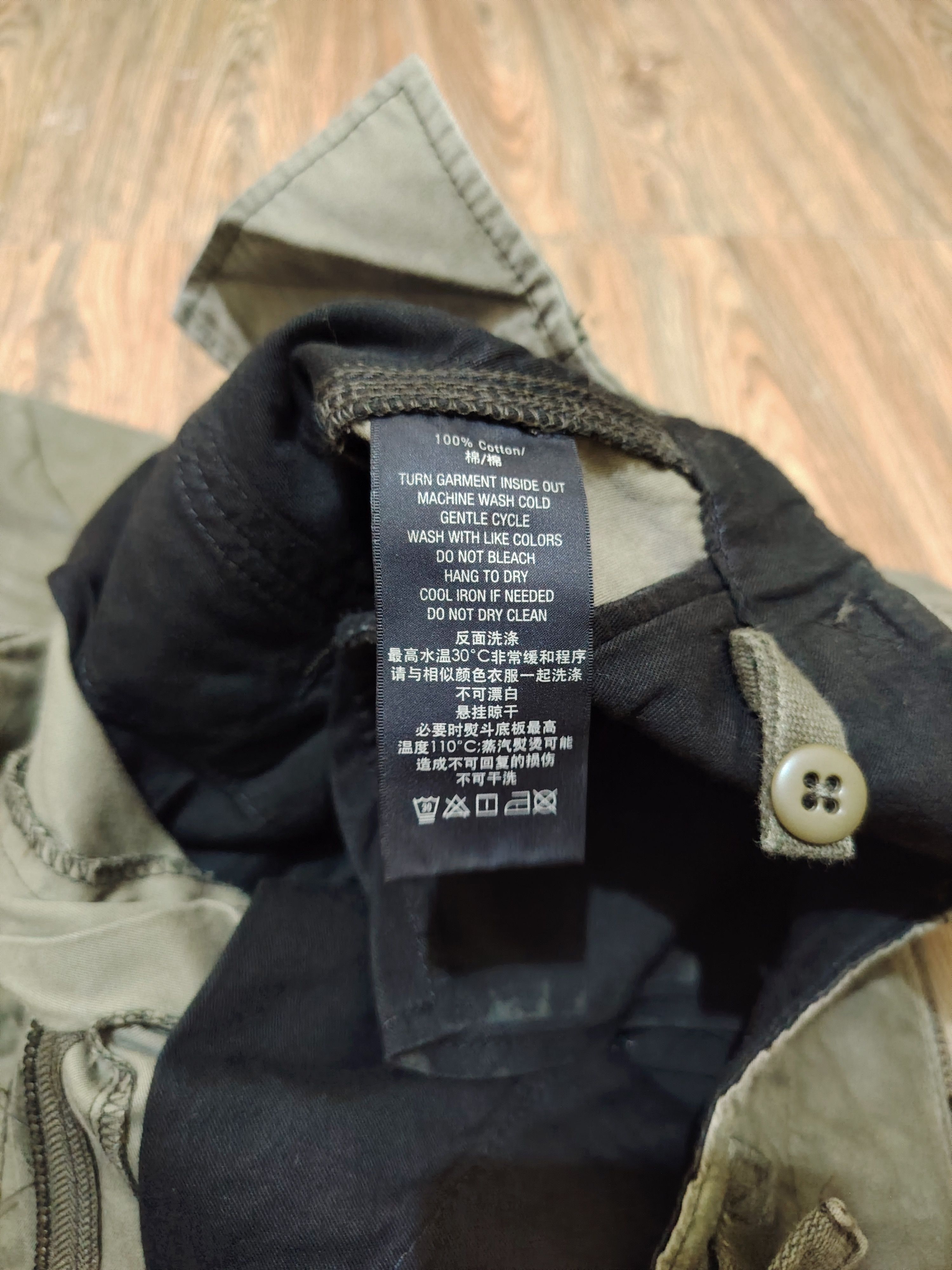 Ralph Lauren RALPHLAUREN-BlackLabel- 'The Courier' Waxed Biker Cargo Pant Size US 33 - 10 Thumbnail