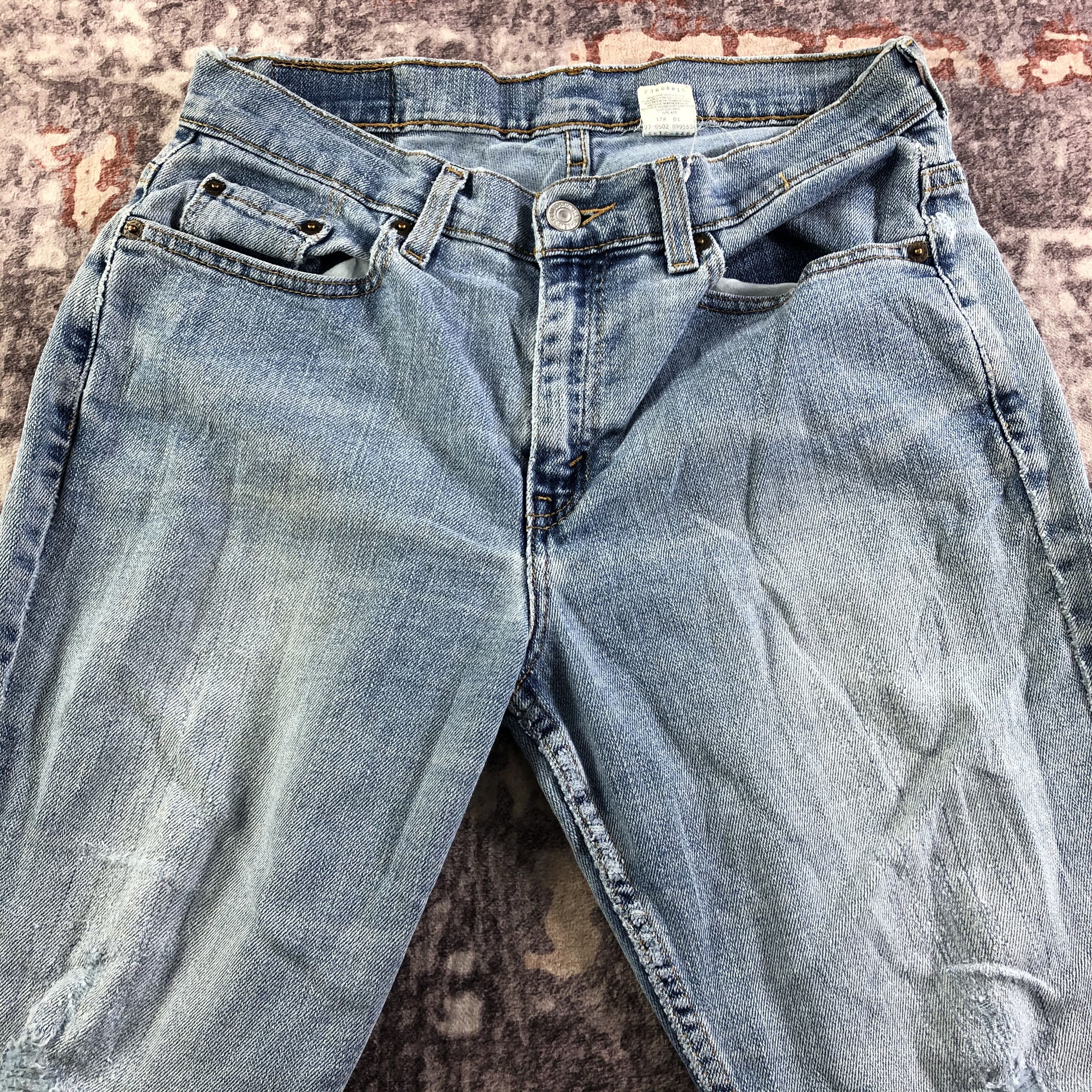 Levi's × Vintage 90s Vintage Blue Wash Levis 515 Jeans-JM3373 Size 30" / US 8 / IT 44 - 3 Thumbnail