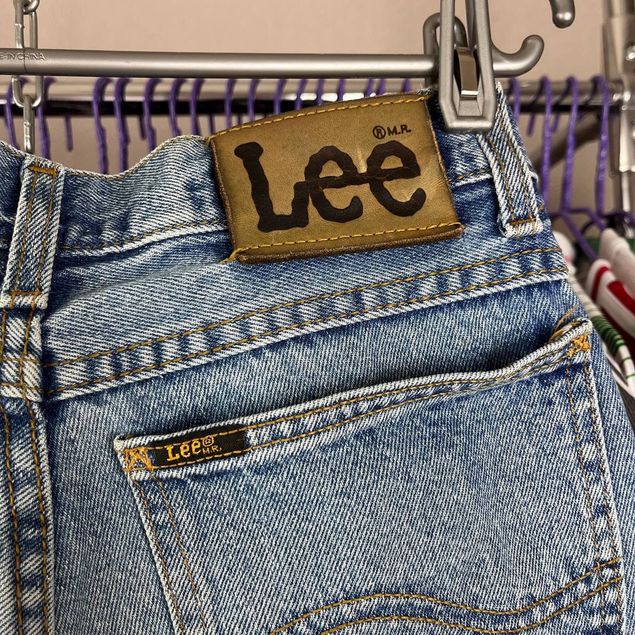 Lee × Vintage Vintage 80s Lee Riders Denim Jeans Pants Made in Ireland Size US 30 / EU 46 - 6 Thumbnail